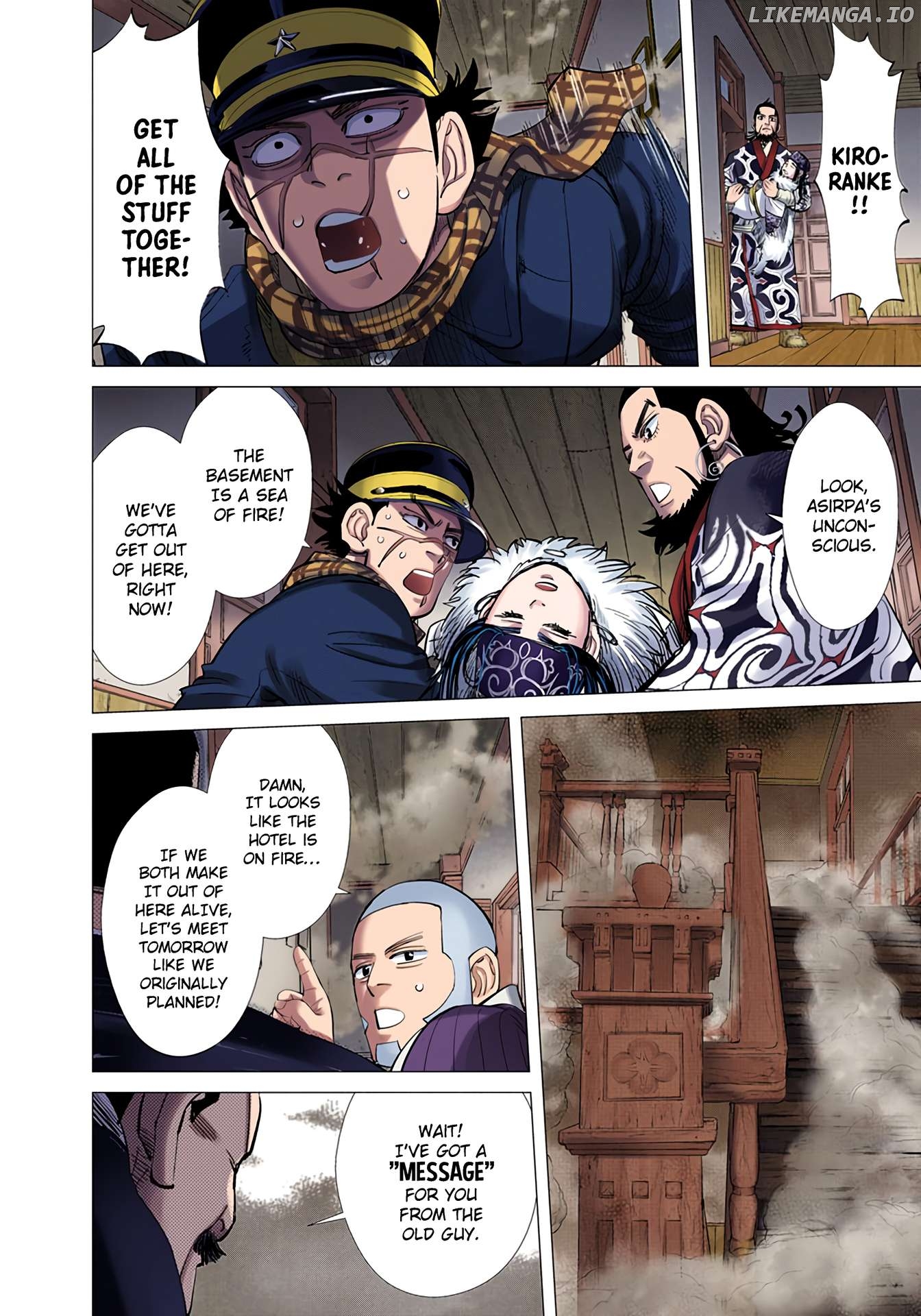 Golden Kamuy - Digital Colored Comics Chapter 62 - page 8