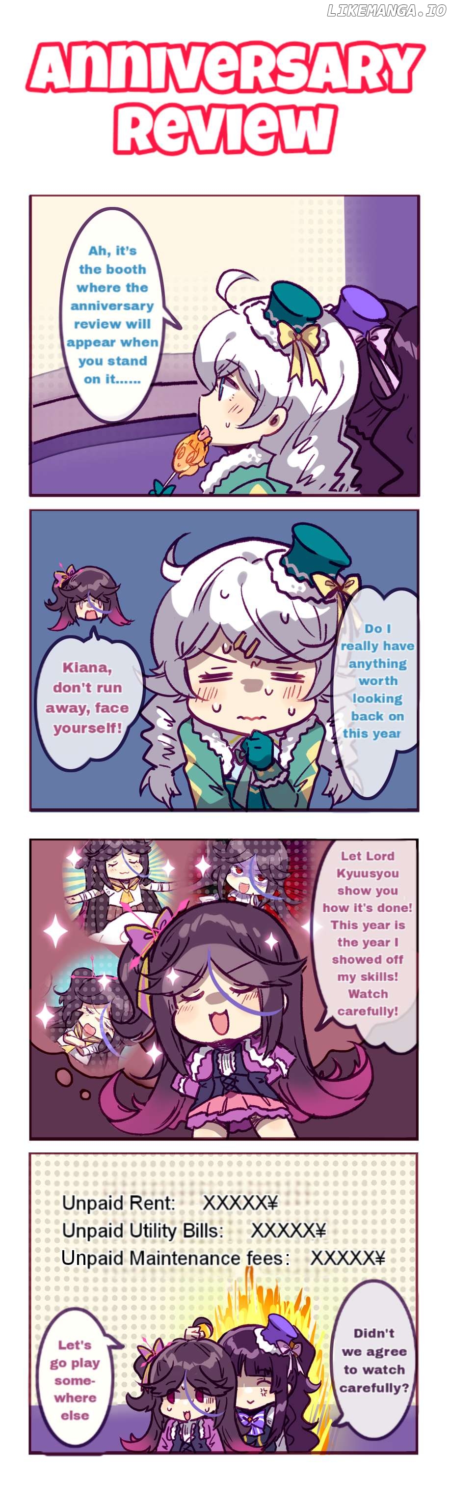 Houkai Gakuen 4 Koma Chapter 300 - page 3