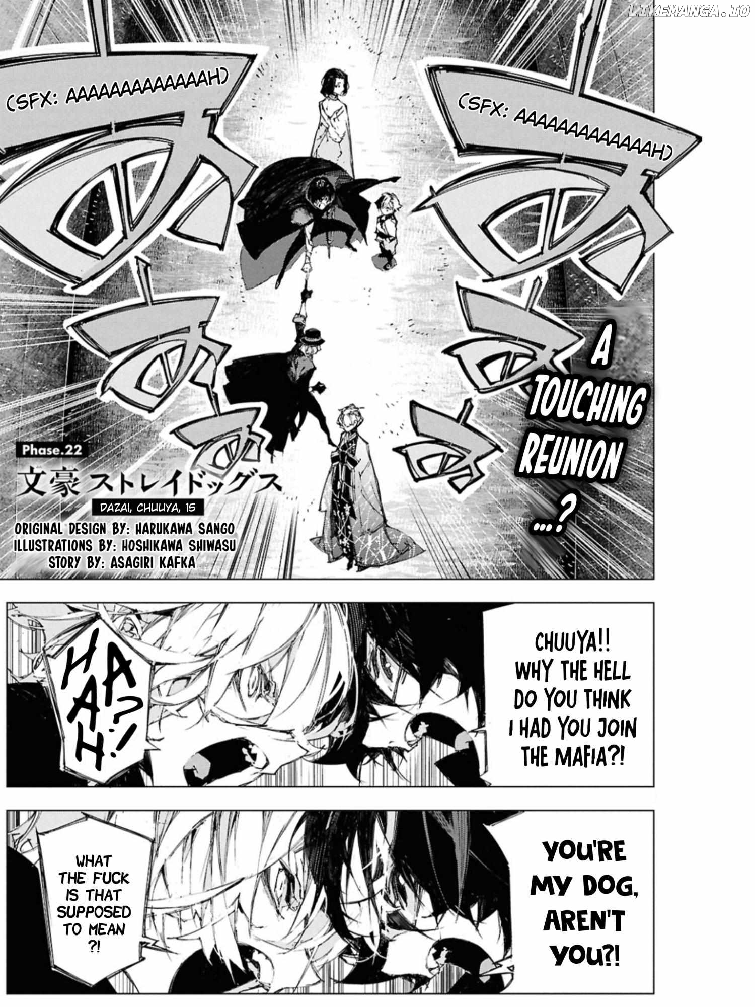 Bungou Stray Dogs: Dazai, Chuuya, Age Fifteen Chapter 22 - page 1