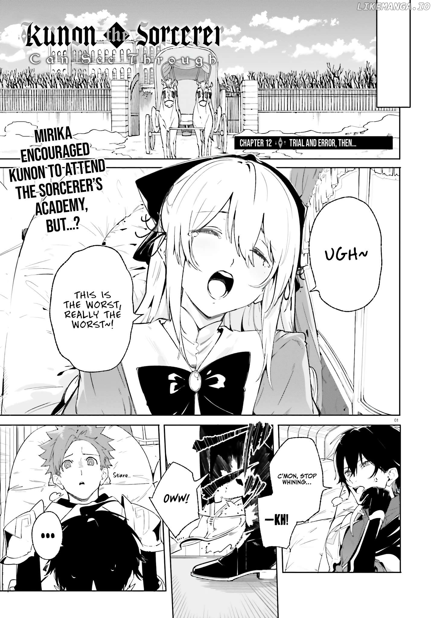 The Magician Kunon Sees Everything Chapter 12 - page 2