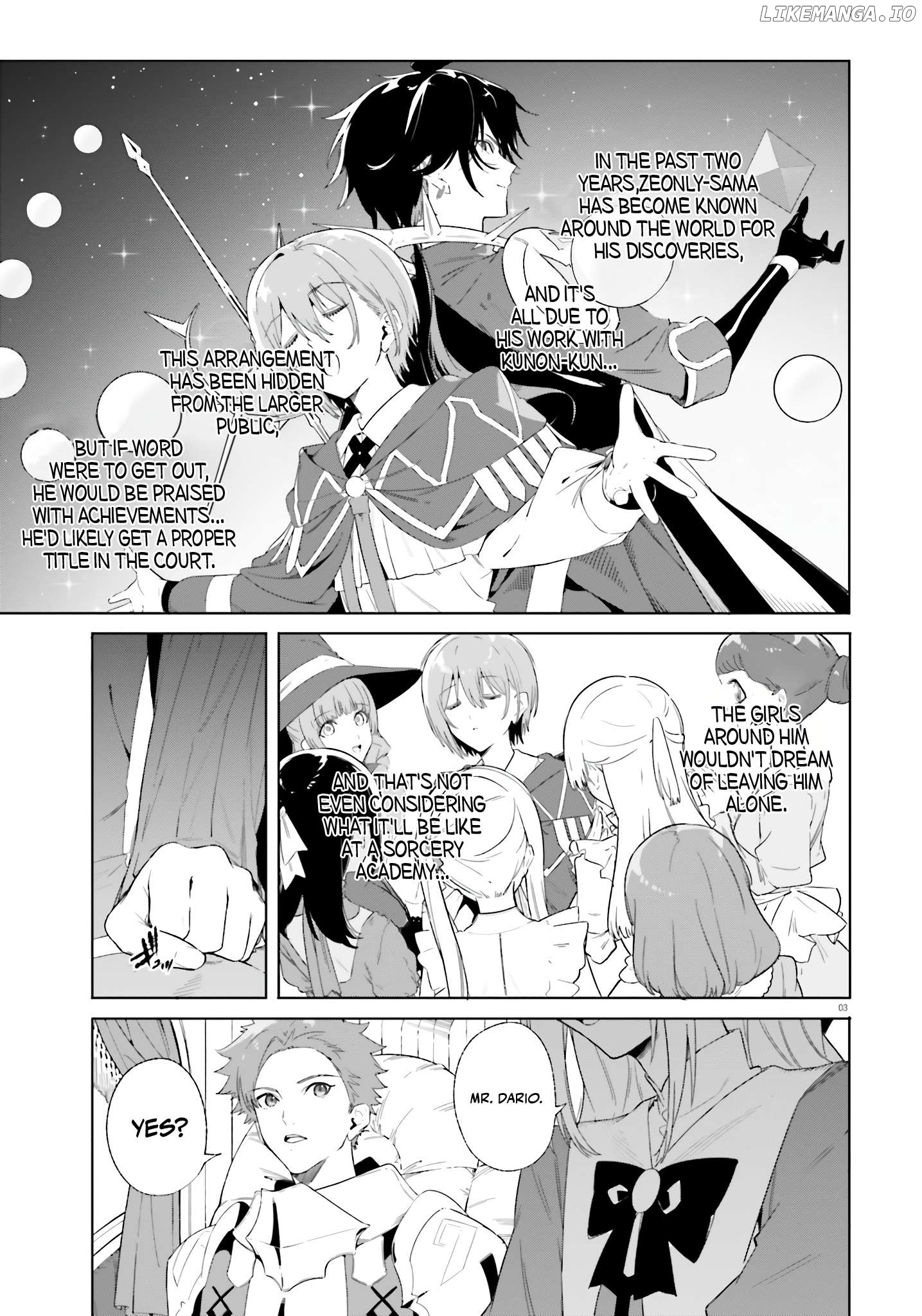 The Magician Kunon Sees Everything Chapter 12 - page 4