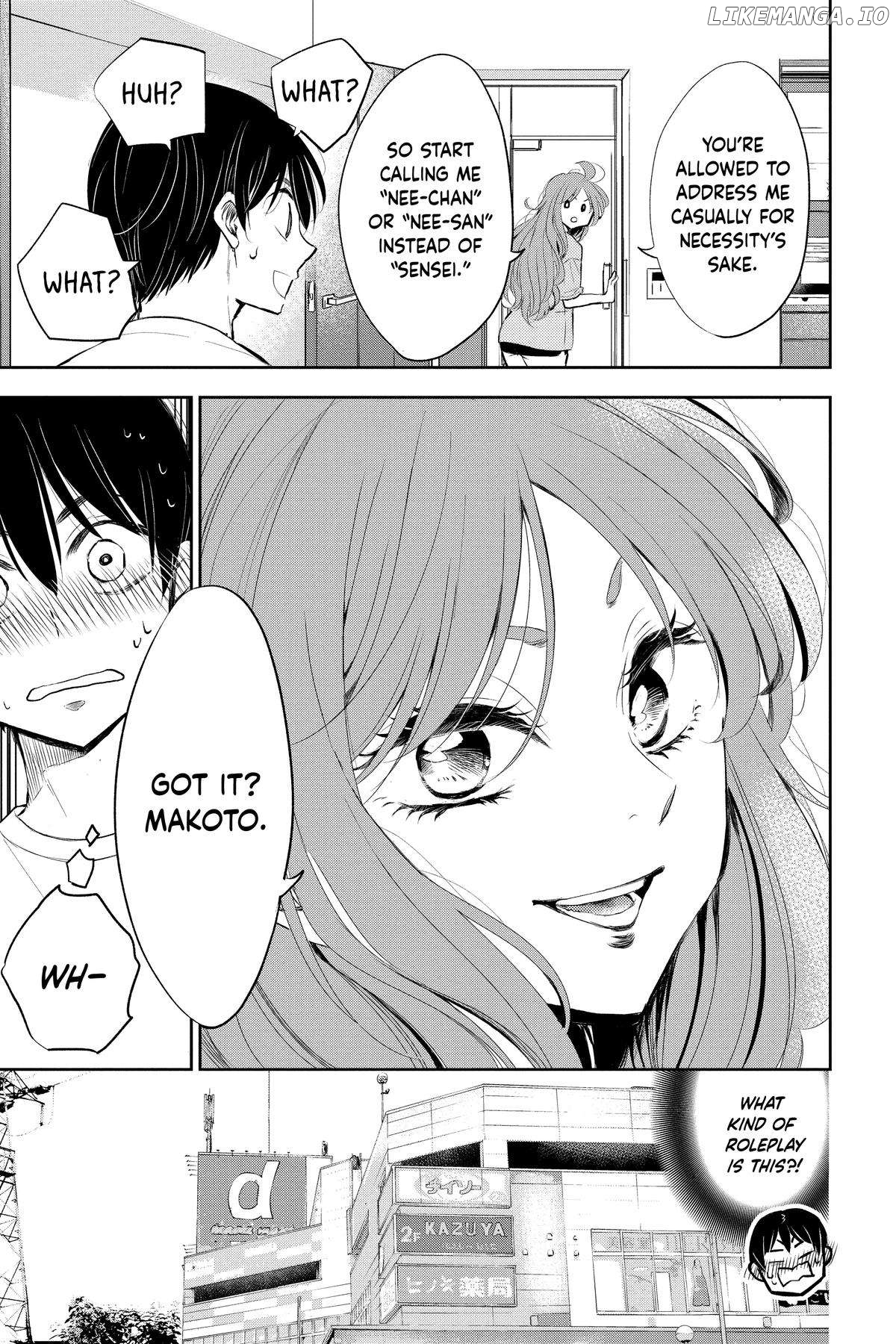 You're So Sloppy, Hotta-sensei! Chapter 9 - page 3