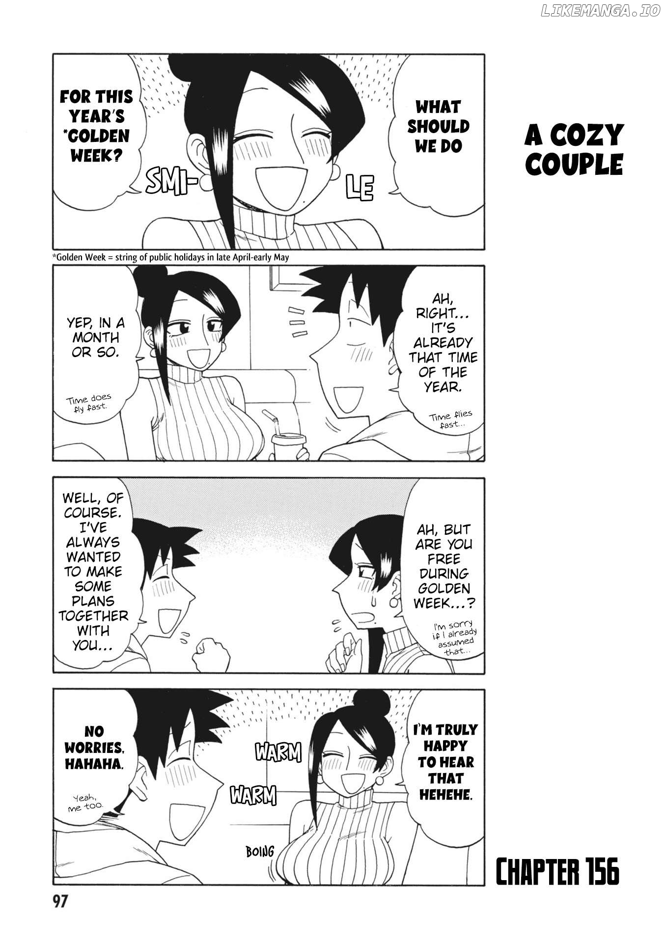 Bijin Onna Joushi Takizawa-san Chapter 156 - page 1