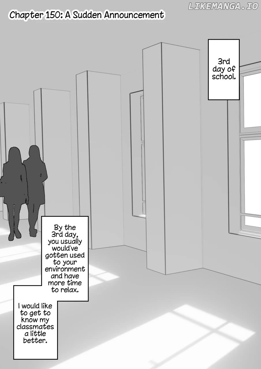A Parallel World With A 1:39 Male To Female Ratio Is Unexpectedly Normal Chapter 150 - page 1