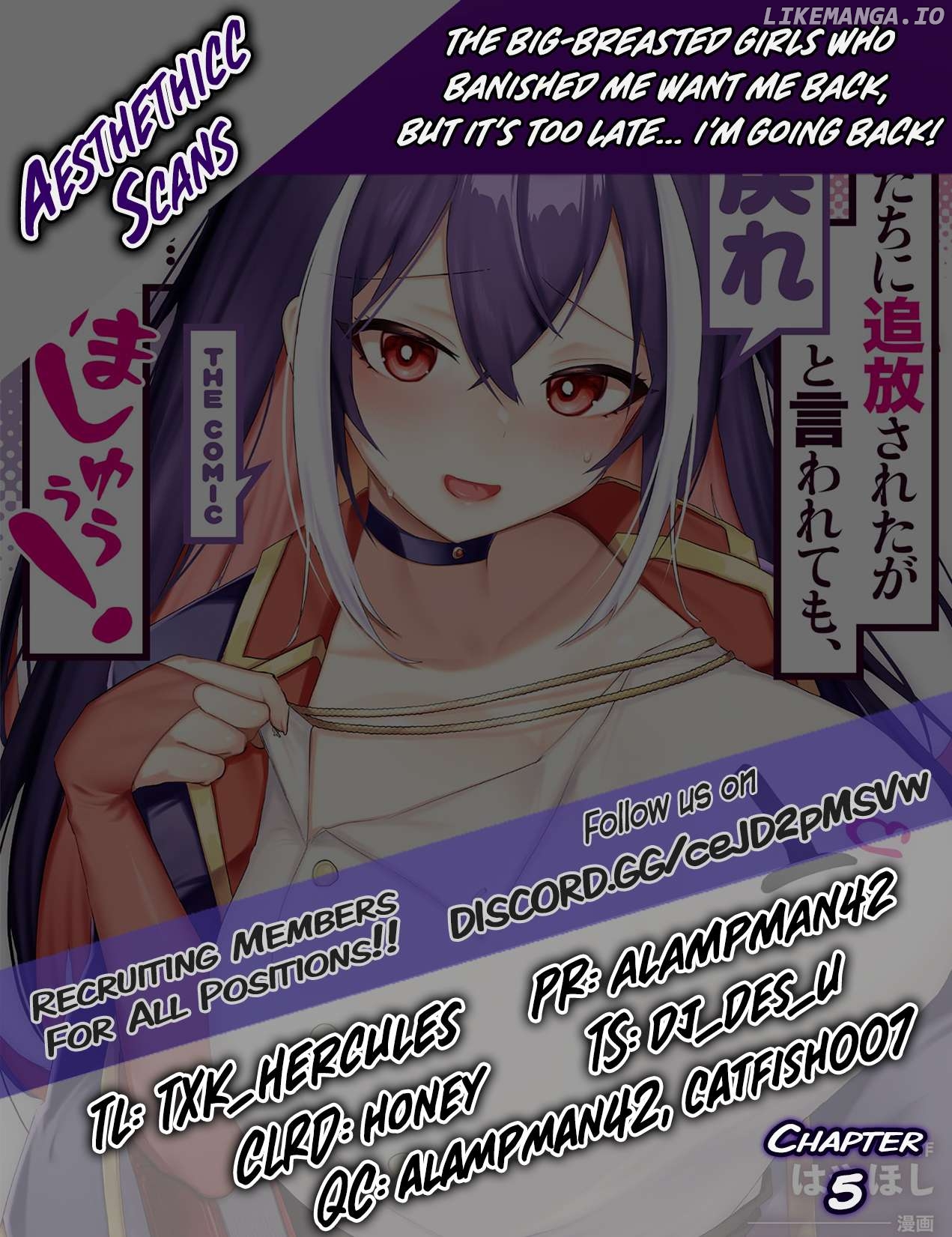 Bakunyuu-Tachi Ni Tsuihou Saretaga Modore To Iwaretemo, Mou Oso…modorimashiyuu! Chapter 5 - page 34