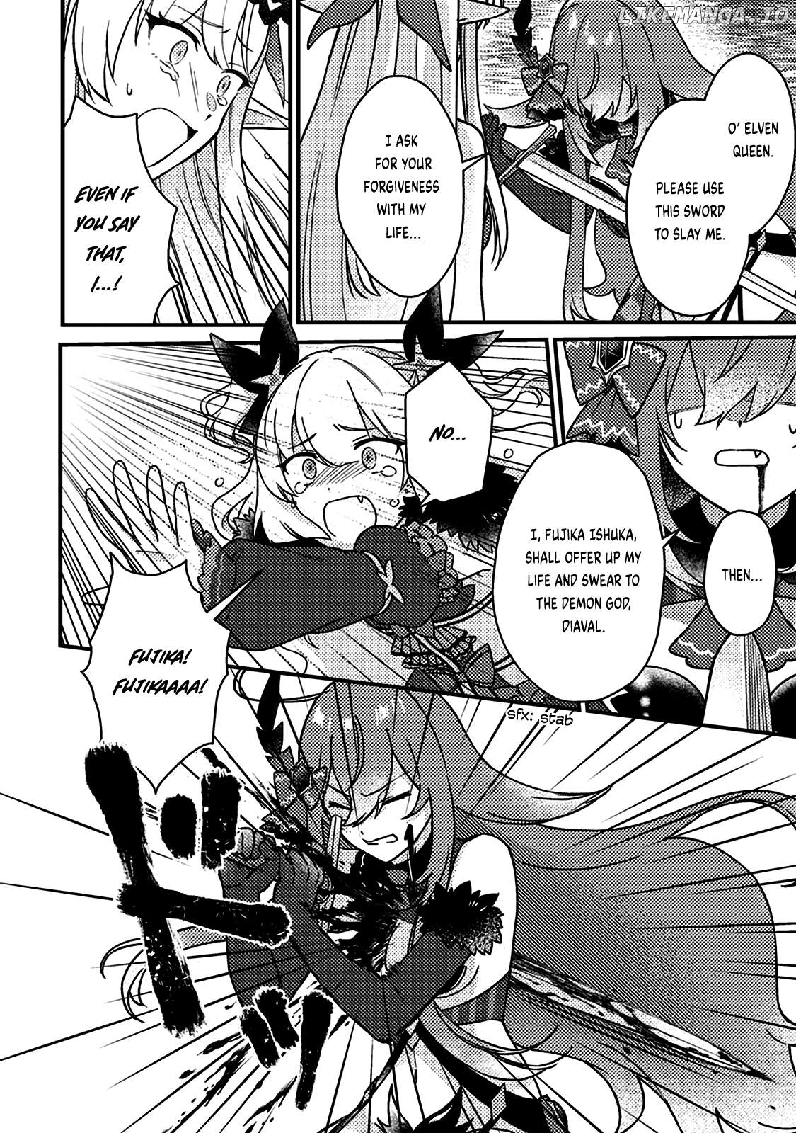 Kamigami No Kago De Seisan Kakumei Chapter 14.1 - page 5