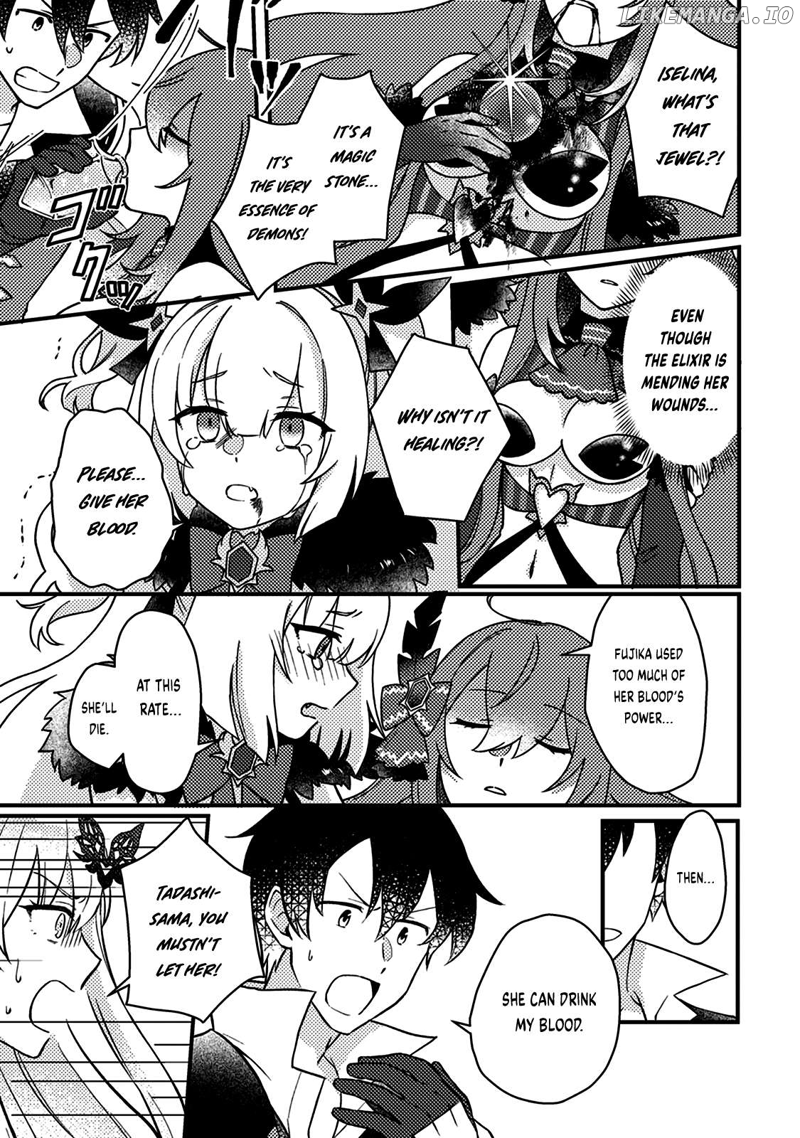 Kamigami No Kago De Seisan Kakumei Chapter 14.1 - page 6
