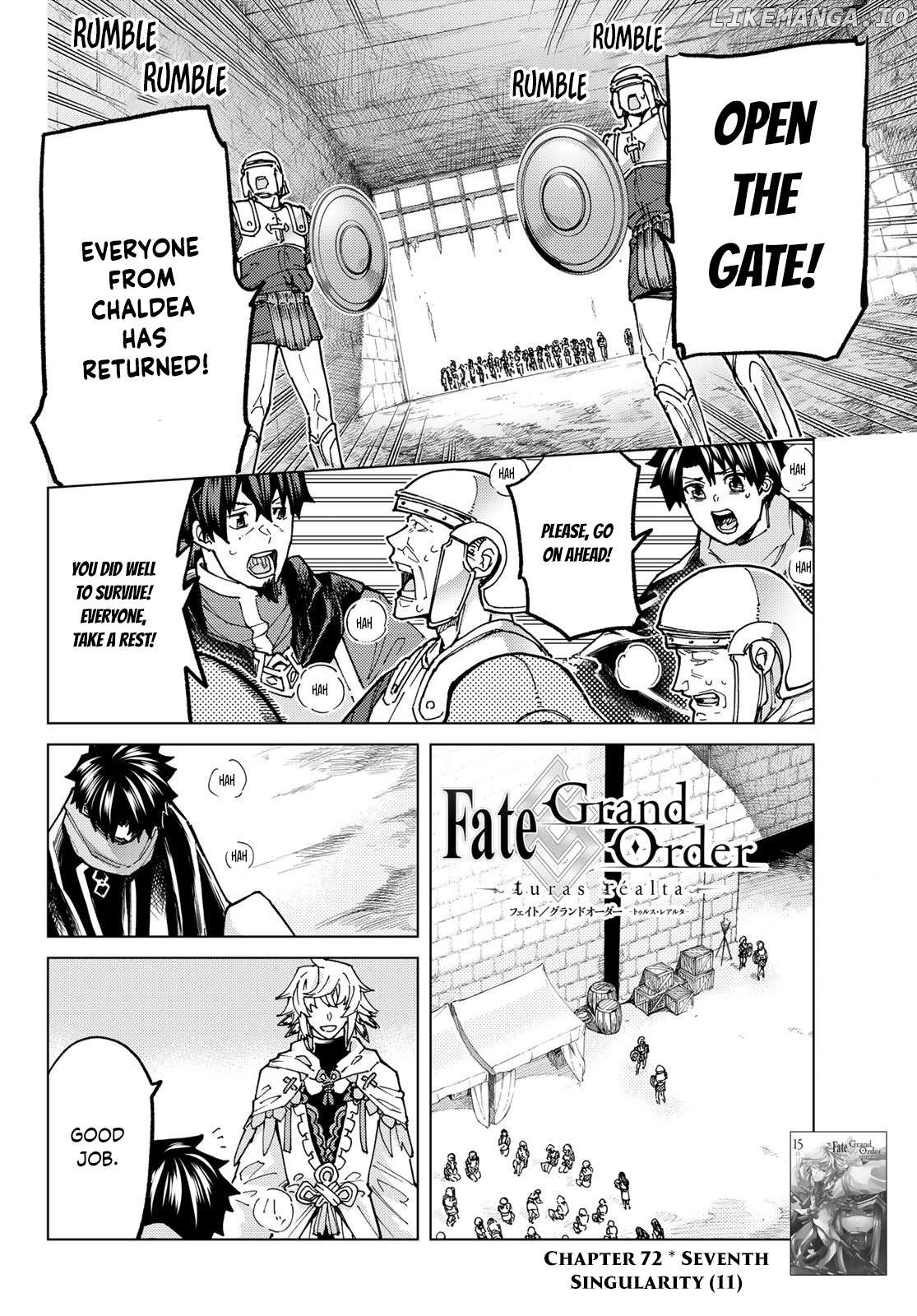 Fate/Grand Order -turas réalta- Chapter 72 - page 2