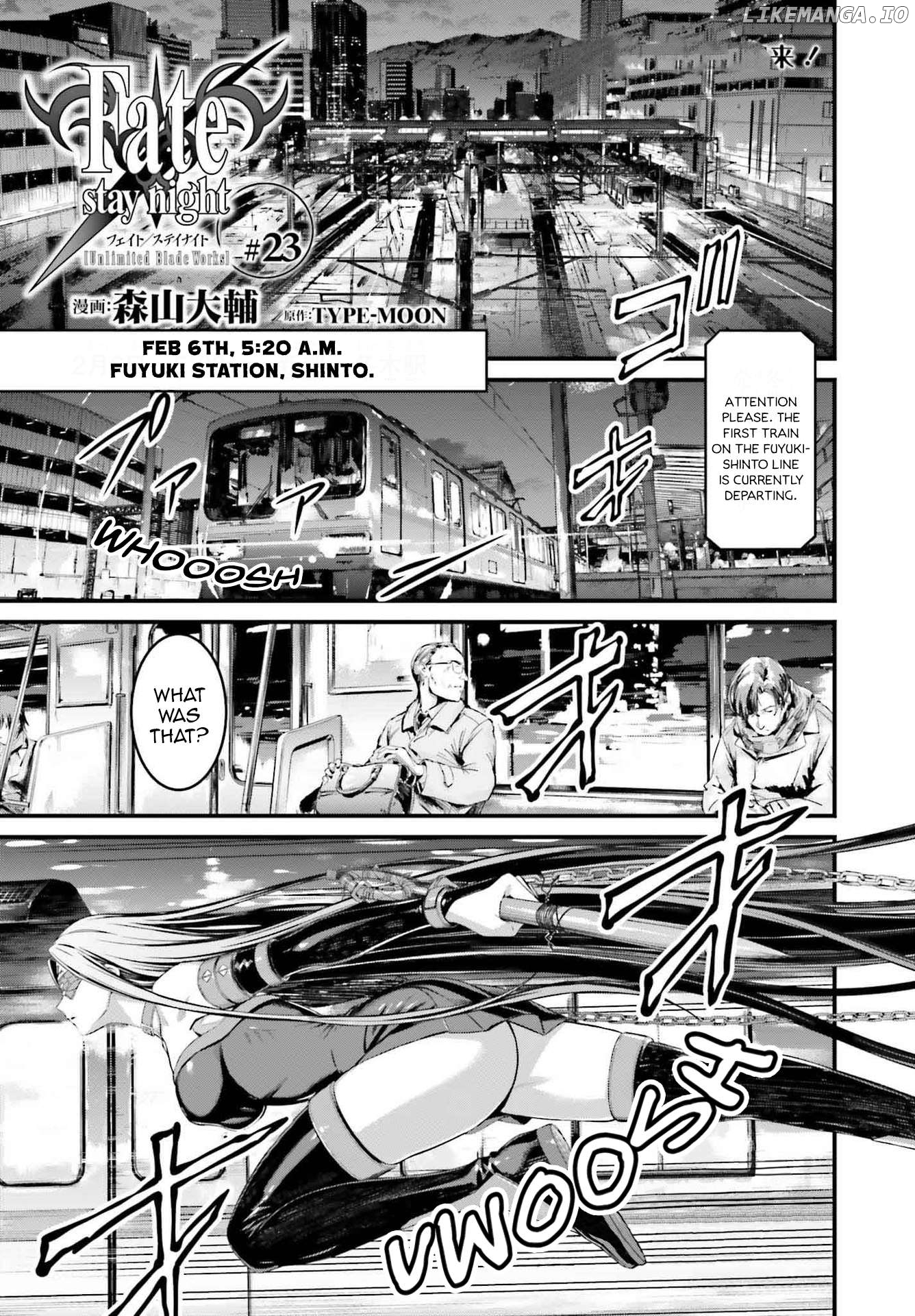 Fate/stay Night - Unlimited Blade Works Chapter 23 - page 1
