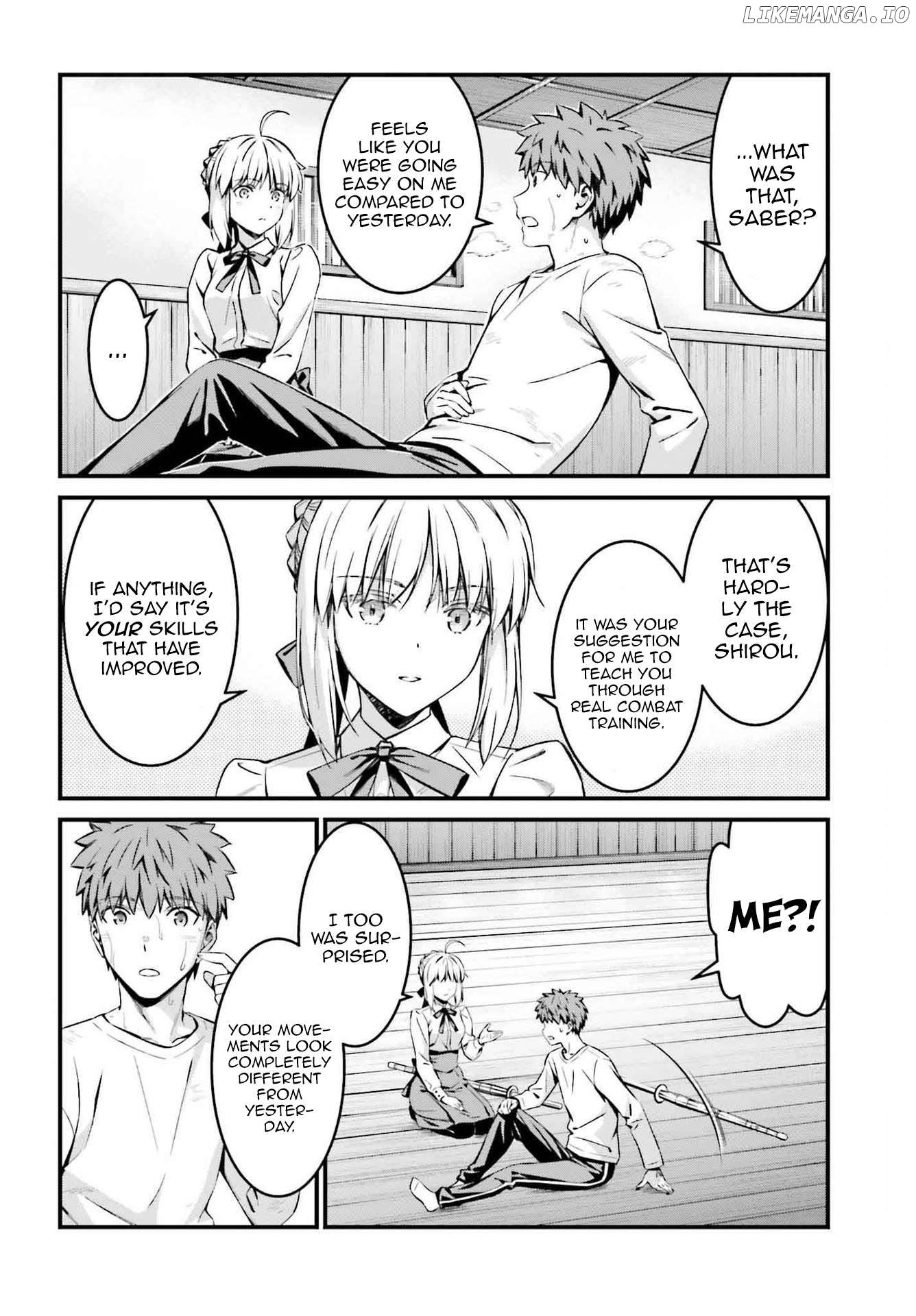 Fate/stay Night - Unlimited Blade Works Chapter 23 - page 22
