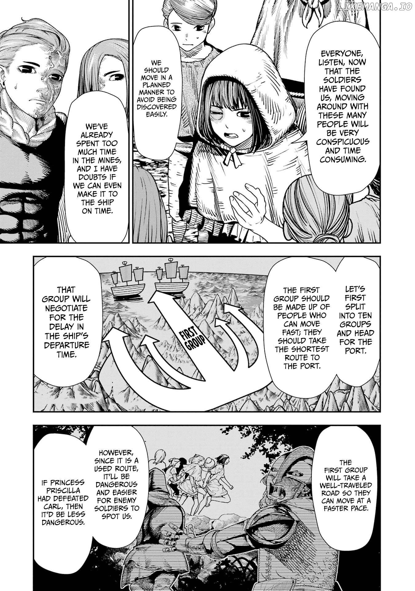 Blood-Crawling Princess Of A Ruined Country Chapter 8 - page 13