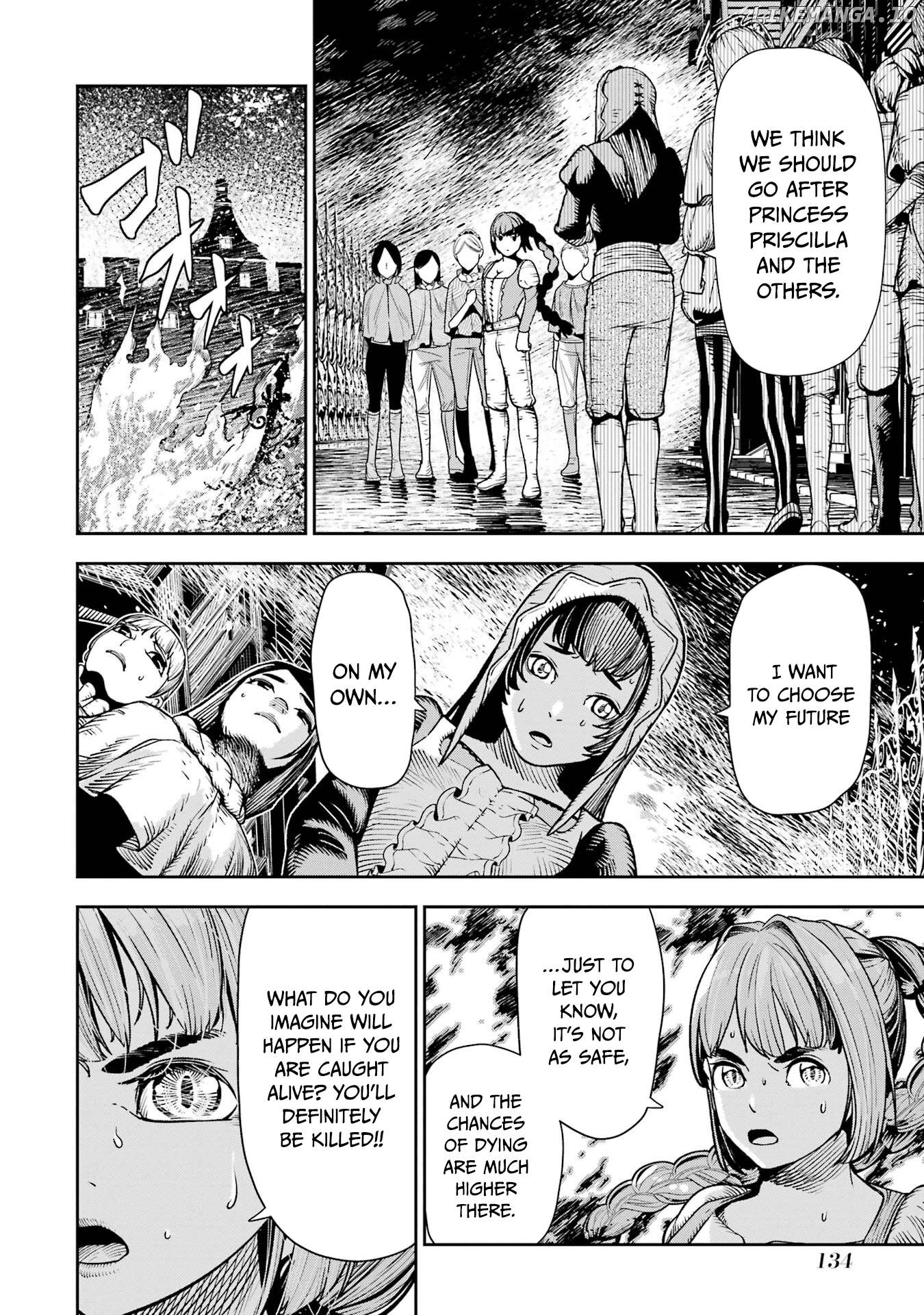 Blood-Crawling Princess Of A Ruined Country Chapter 8 - page 26