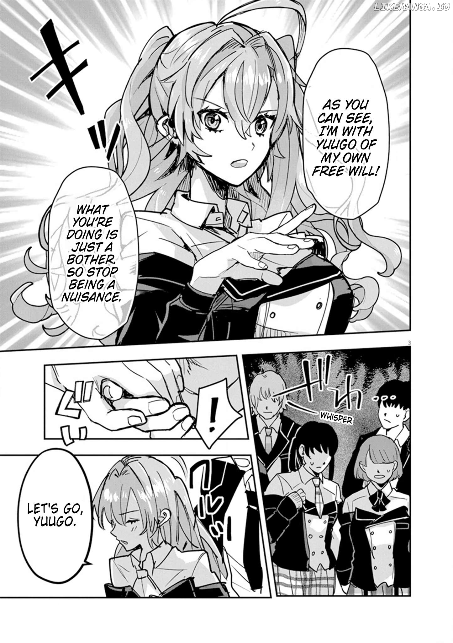 Nichiasa Suki No Otaku Ga Akuyaku Seito Ni Tenseishita Kekka, Hametsu Flag Ga Houkaishiteiku Ken Ni Tsuite Chapter 10 - page 3
