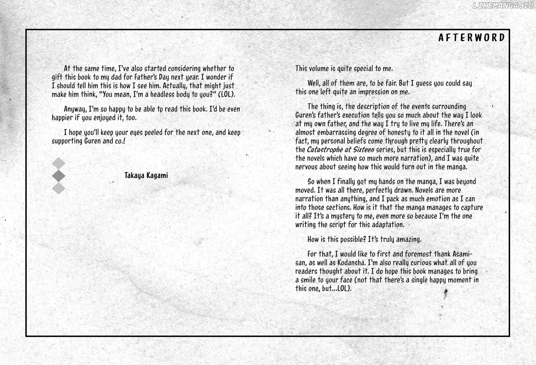 Seraph of the End: Guren Ichinose: Catastrophe at Sixteen Chapter 42 - page 32