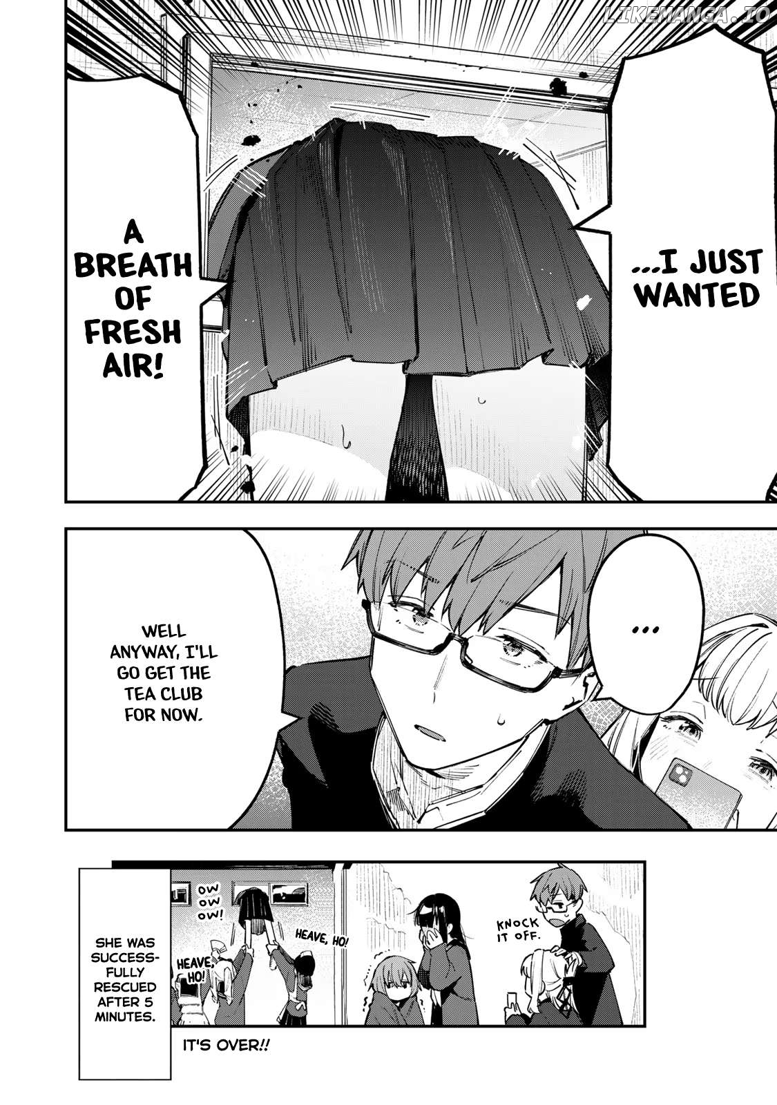 Seitokai Ni Mo Ana Wa Aru! Chapter 37 - page 8