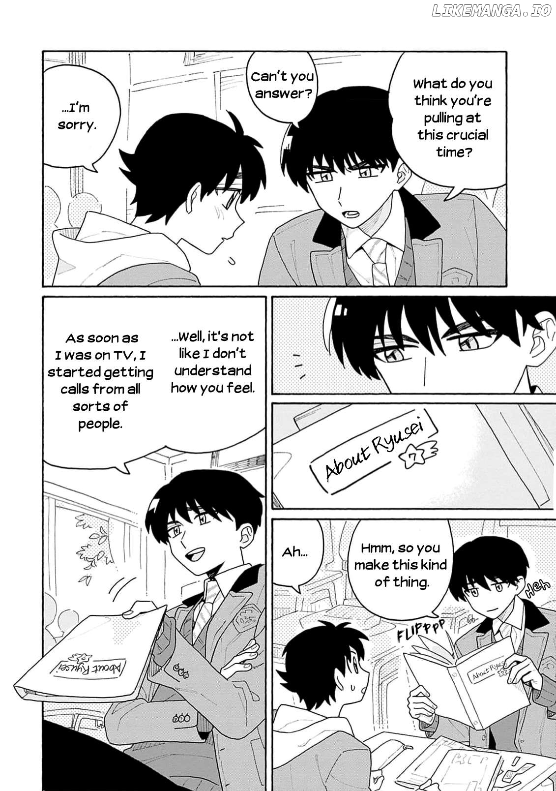 Lovesick Idol Ryuusei-kun Won't Give Up! Chapter 3 - page 12
