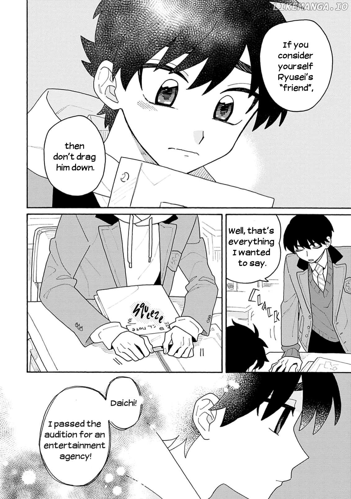 Lovesick Idol Ryuusei-kun Won't Give Up! Chapter 3 - page 14