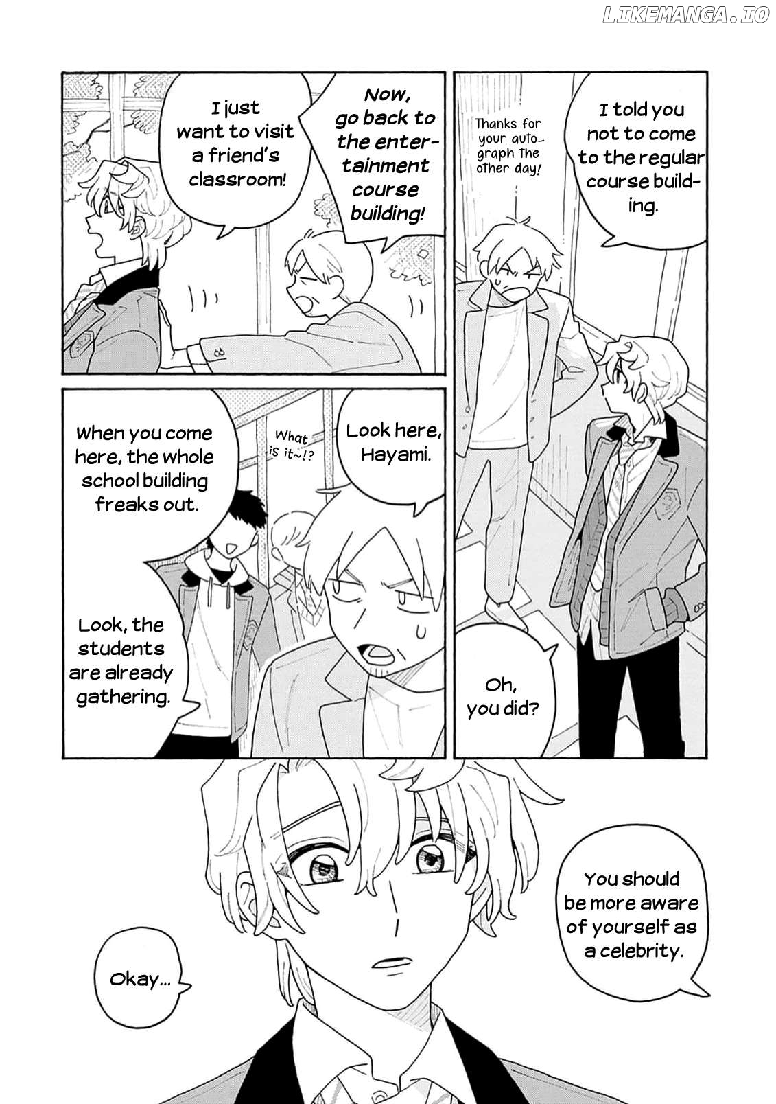 Lovesick Idol Ryuusei-kun Won't Give Up! Chapter 3 - page 22
