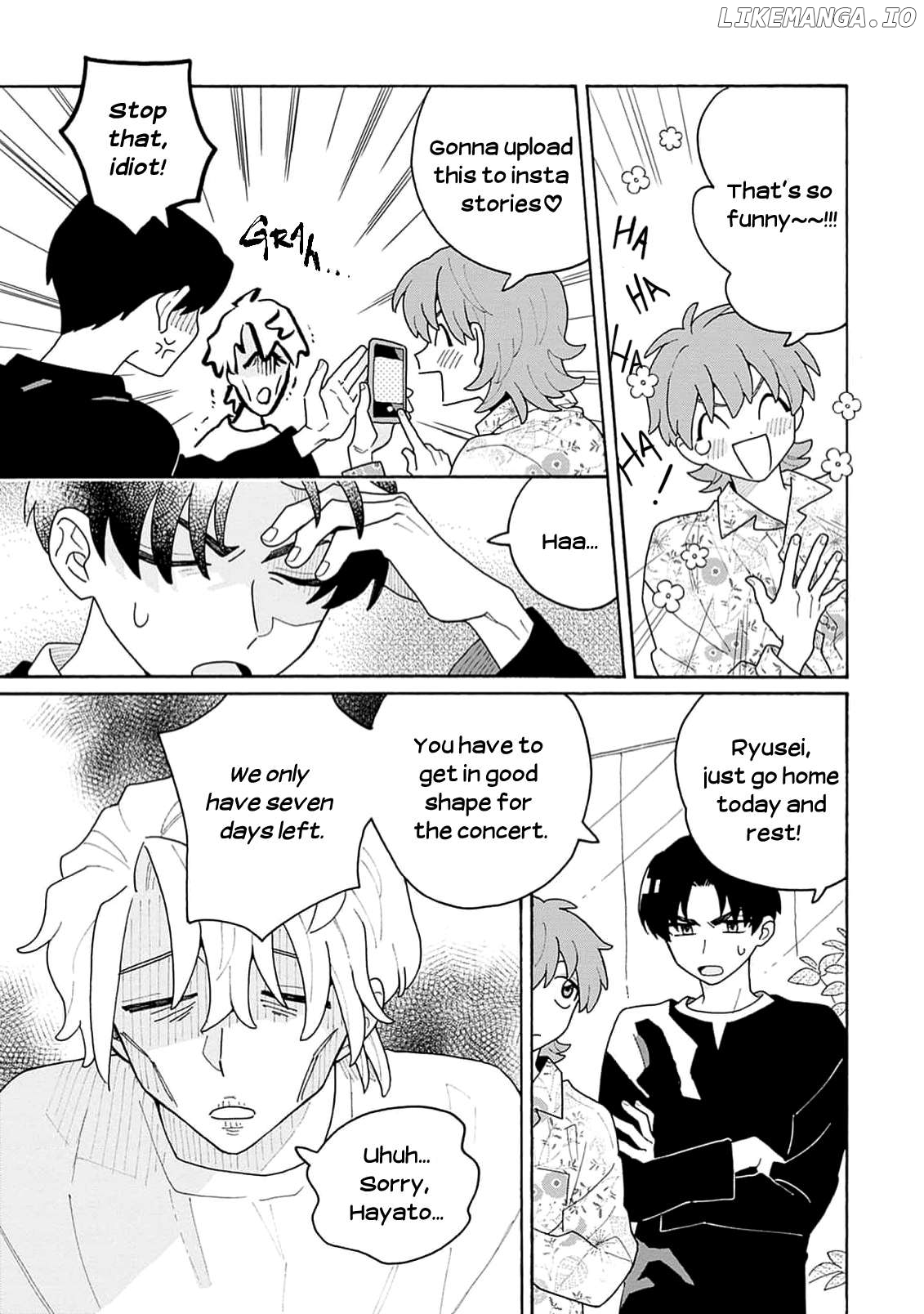 Lovesick Idol Ryuusei-kun Won't Give Up! Chapter 3 - page 31