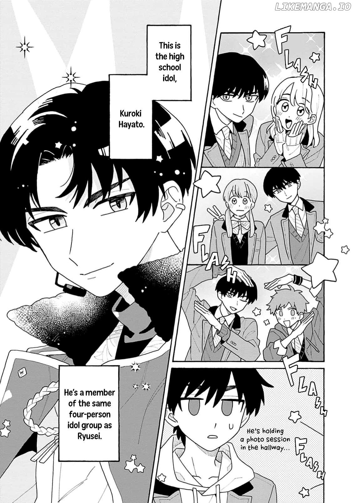 Lovesick Idol Ryuusei-kun Won't Give Up! Chapter 3 - page 9