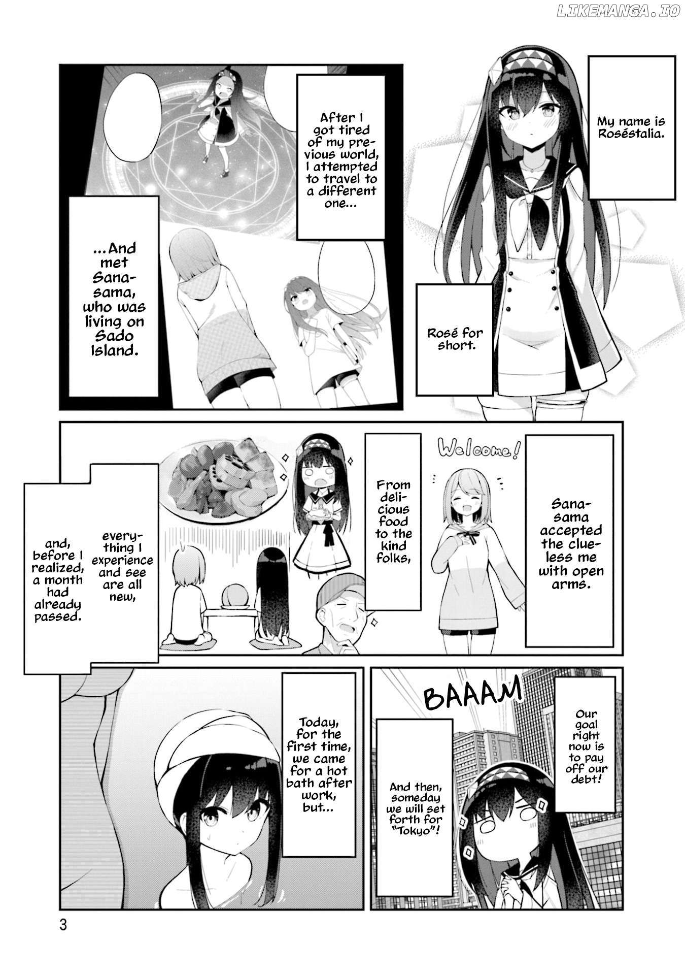 Mahoutsukai Rose No Sado Life Chapter 6 - page 6