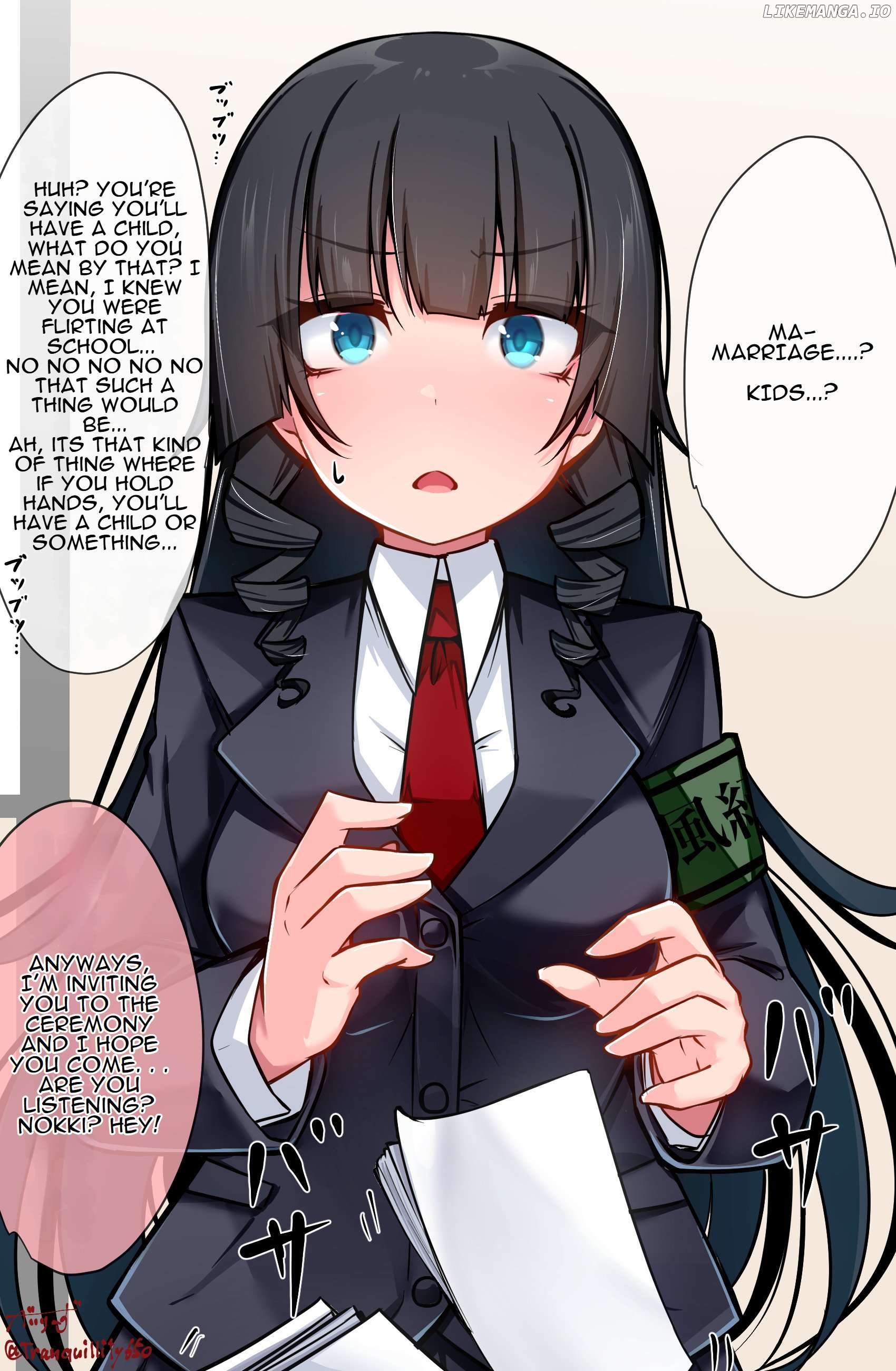The Gals In My Class Treat Me Like Air Chapter 23.2 - page 1