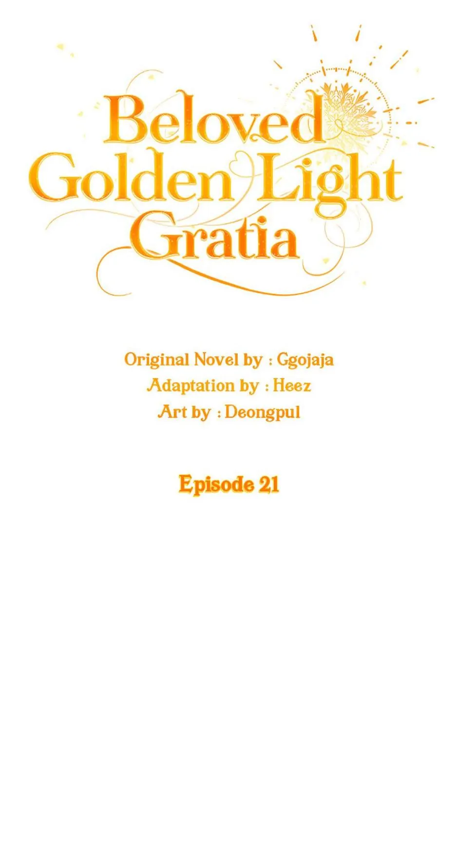 Beloved Golden Light Gratia Chapter 21 - page 37