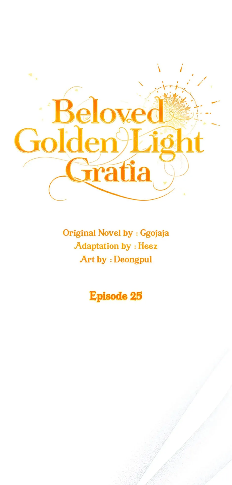 Beloved Golden Light Gratia Chapter 25 - page 36