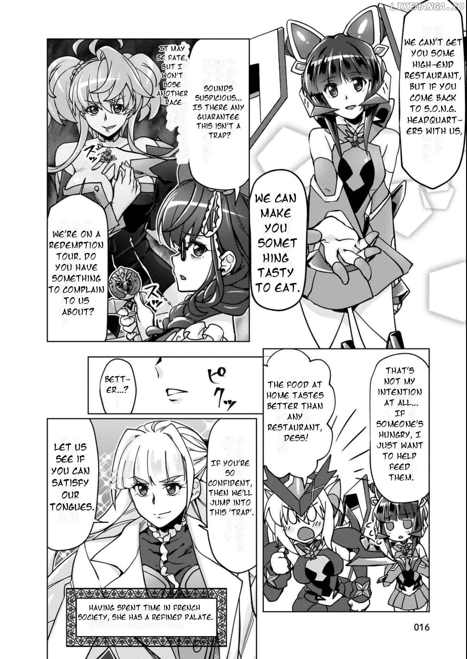 Senki Kanshoku Symphogear ~Shirabemeshi~ Chapter 13 - page 17