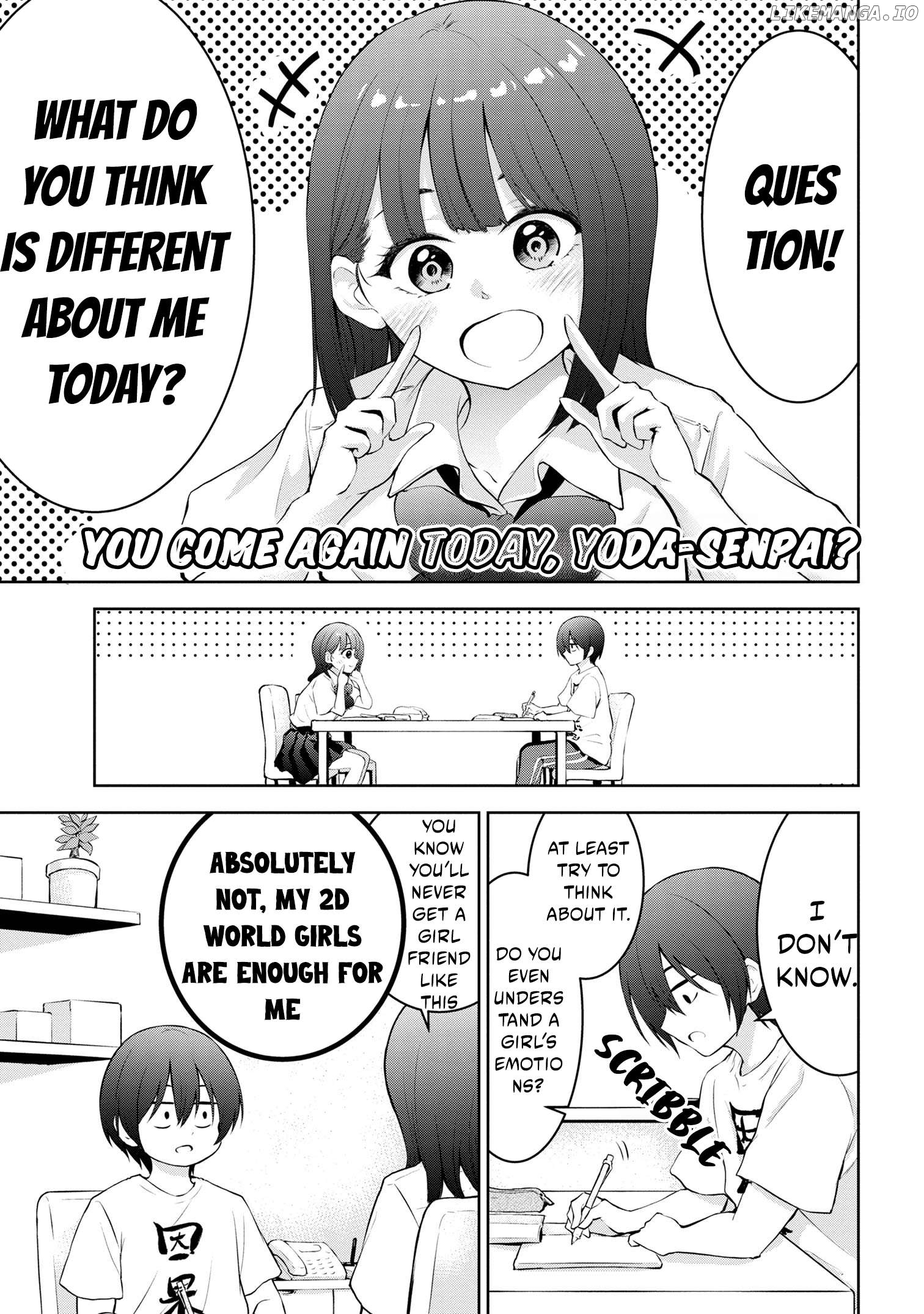 You came again today, Yoda-senpai? Chapter 11 - page 2
