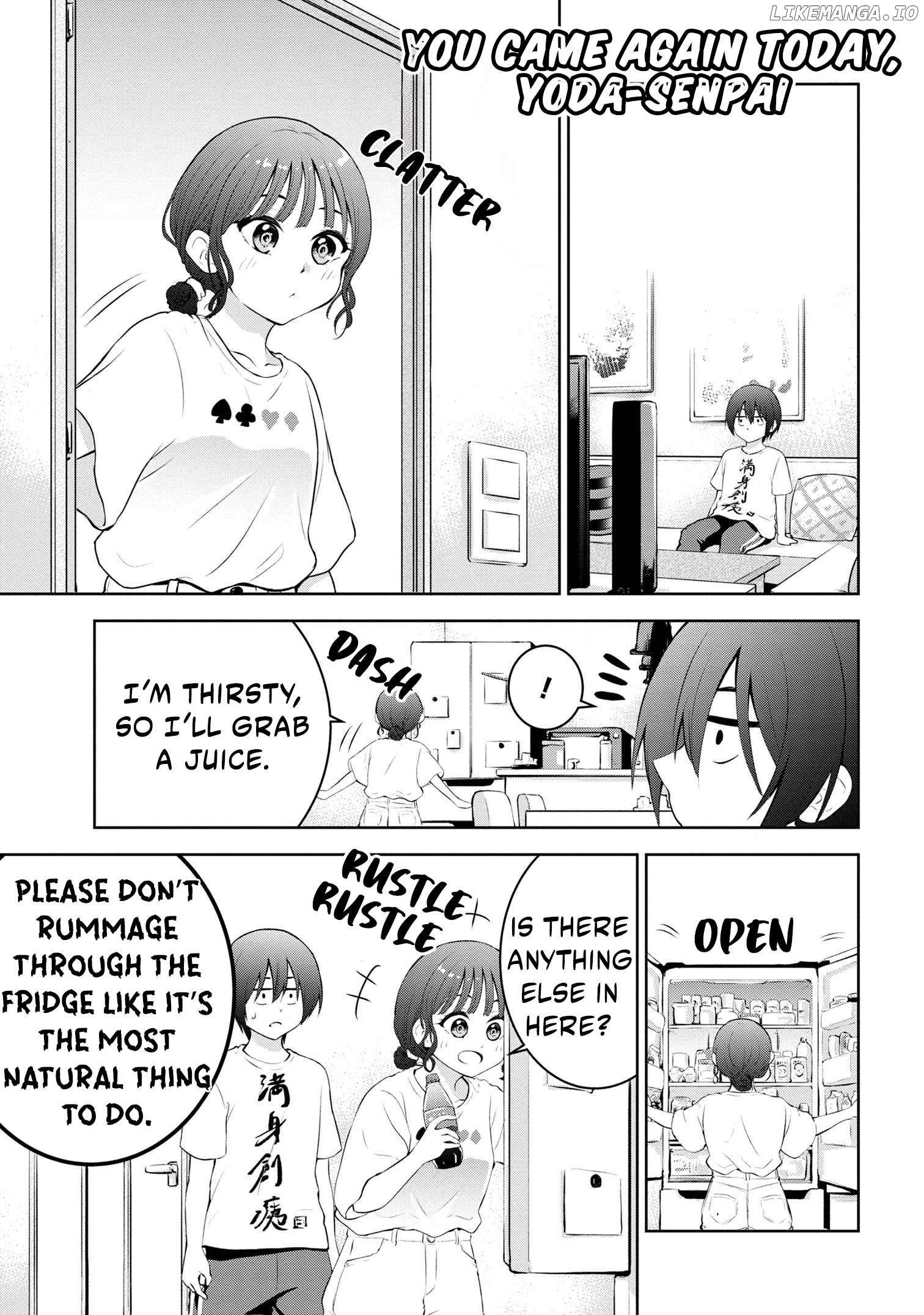 You came again today, Yoda-senpai? Chapter 13 - page 2