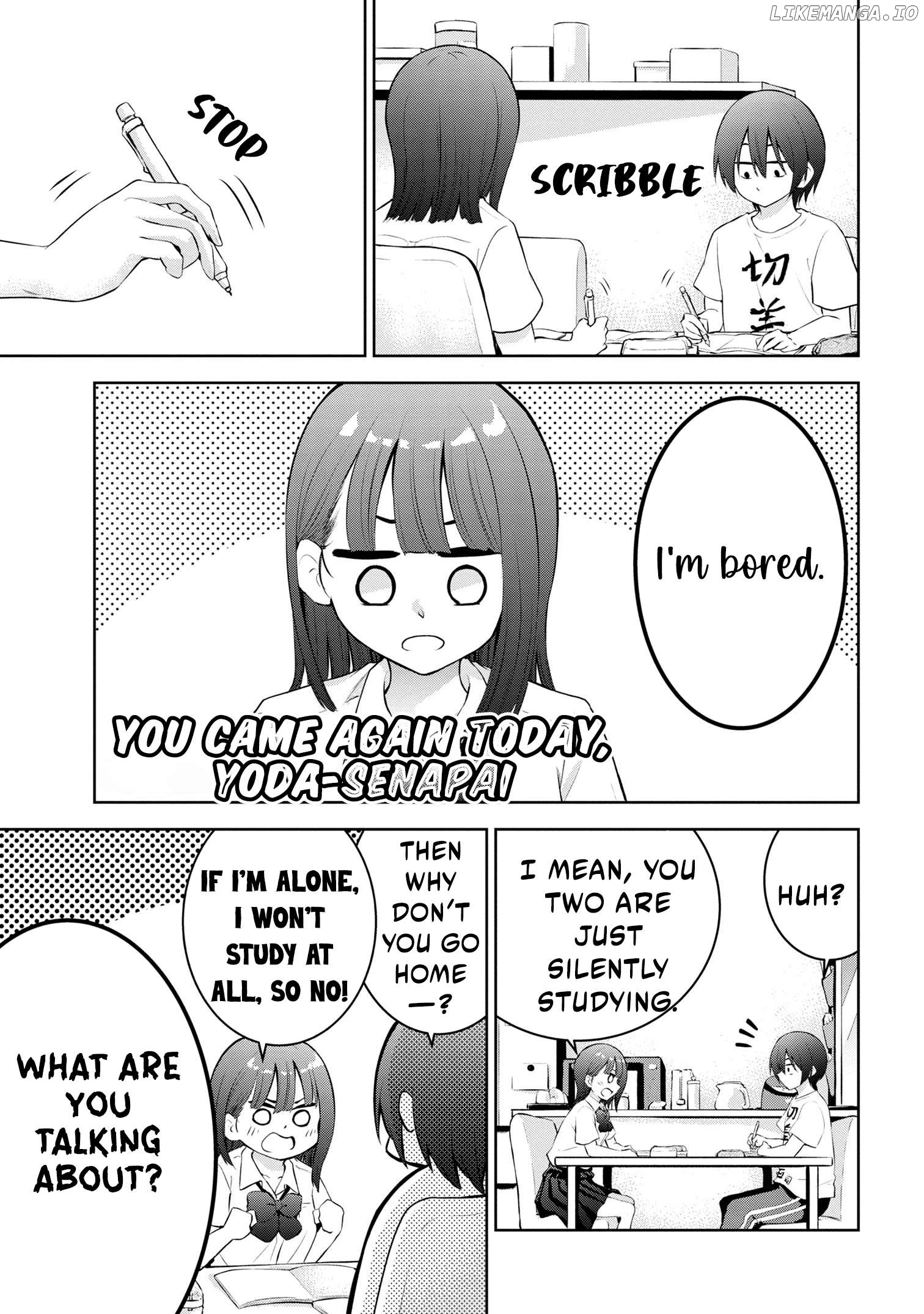 You came again today, Yoda-senpai? Chapter 14 - page 2