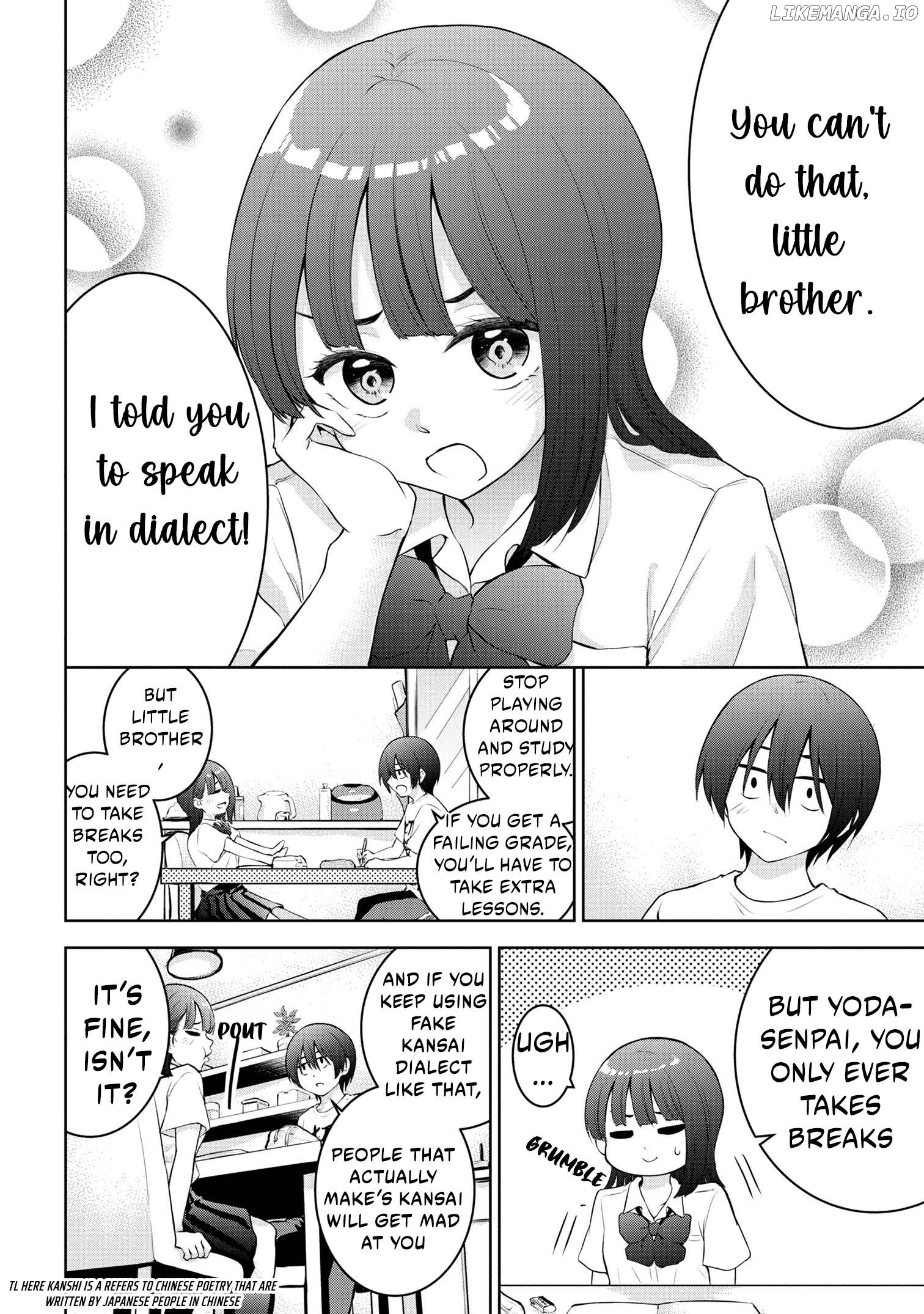 You came again today, Yoda-senpai? Chapter 14 - page 5