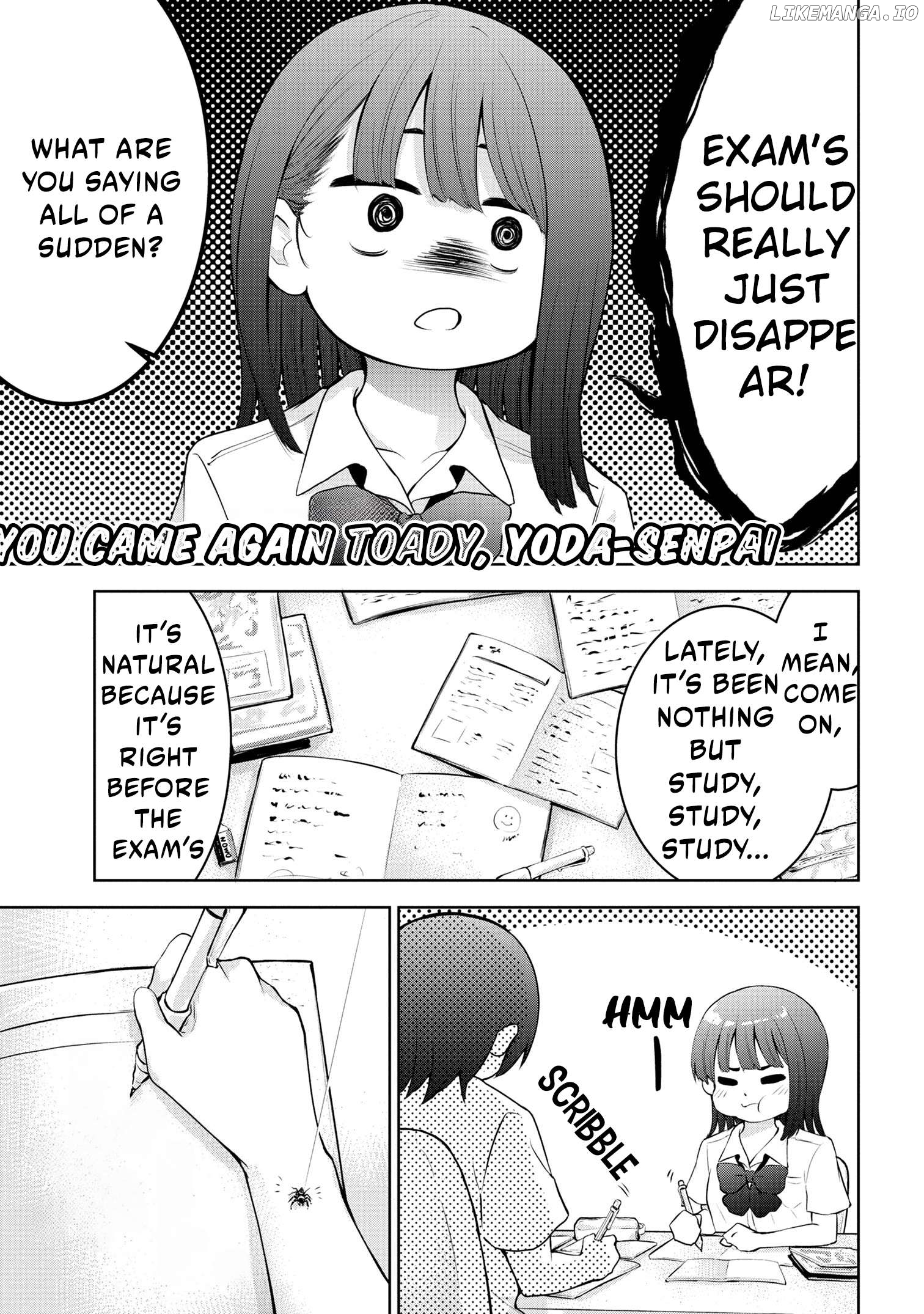 You came again today, Yoda-senpai? Chapter 15 - page 2