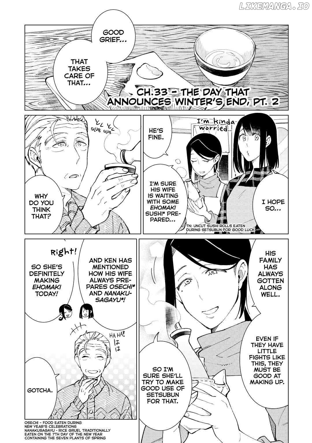 Izakaya Bottakuri Chapter 33 - page 1