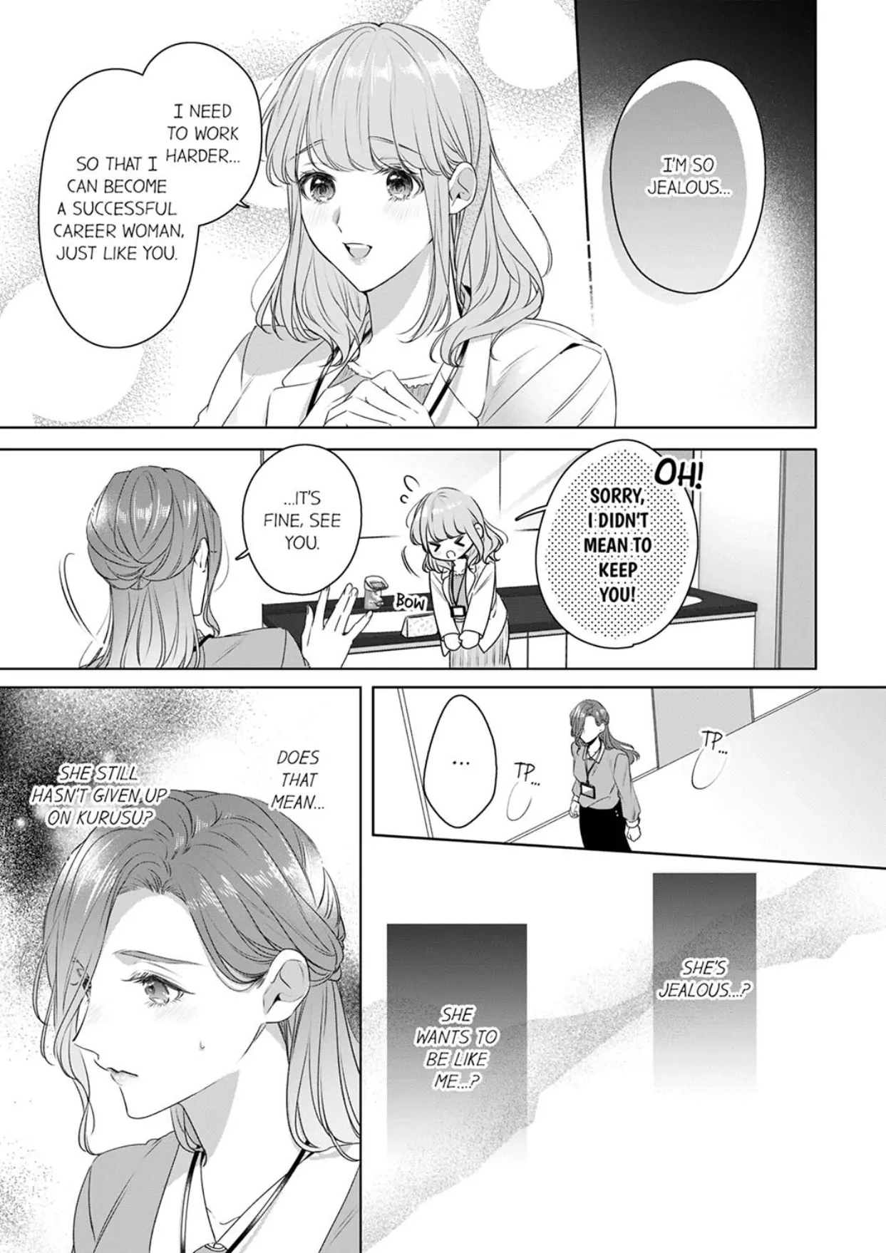 Shinya Zangyou - Nikushoku Kouhai no Iki Tsukushi Kotobazeme SEX Chapter 8 - page 19