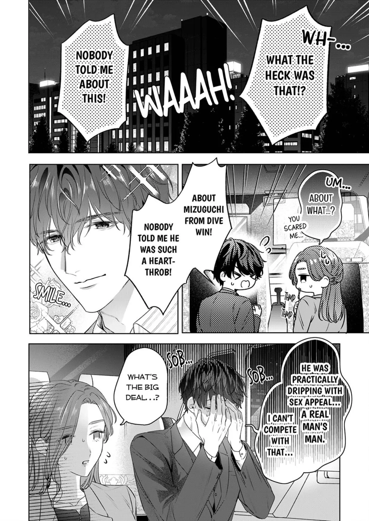 Shinya Zangyou - Nikushoku Kouhai no Iki Tsukushi Kotobazeme SEX Chapter 8 - page 24