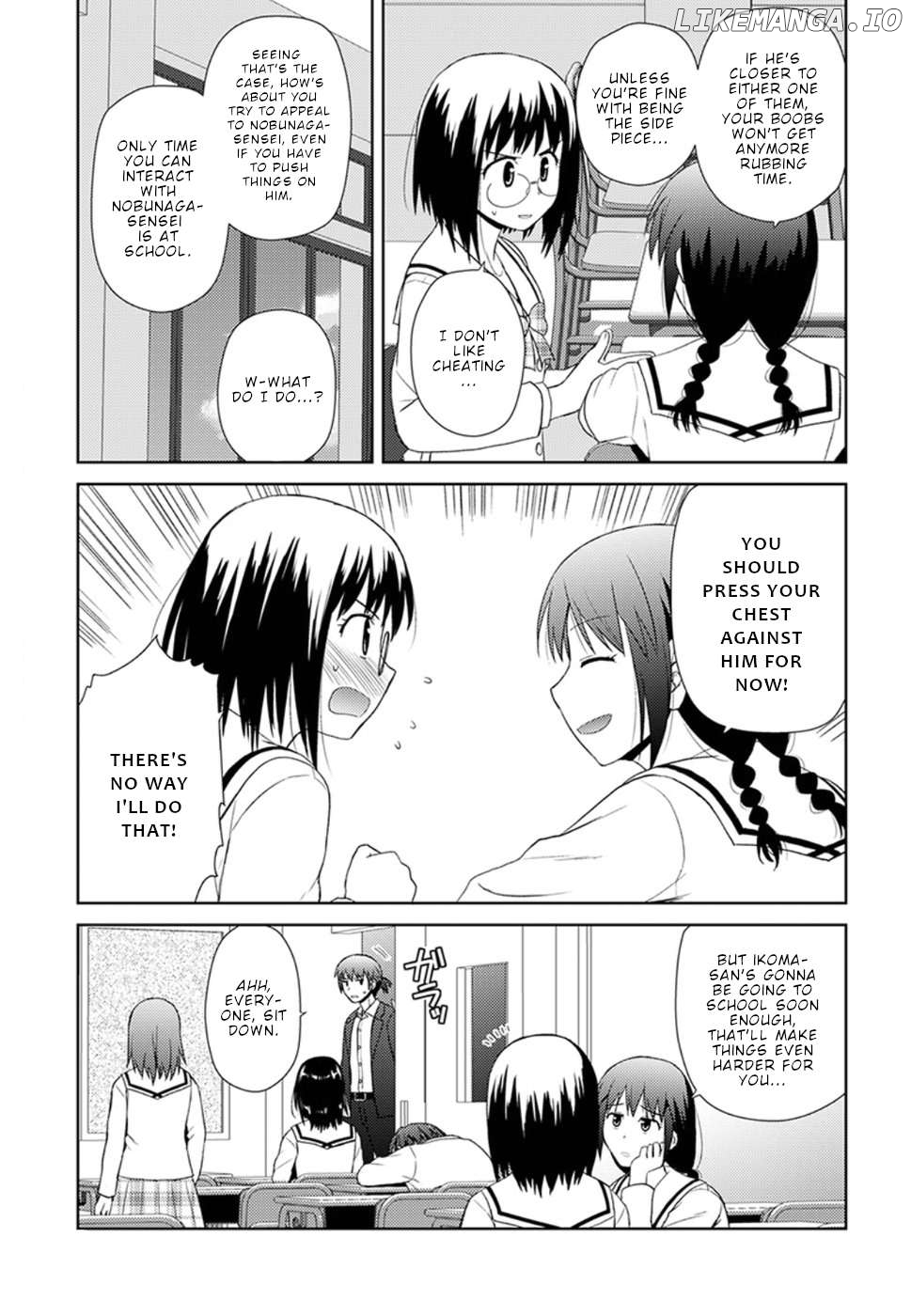 Nobunaga Teacher's Young Bride Chapter 8 - page 4
