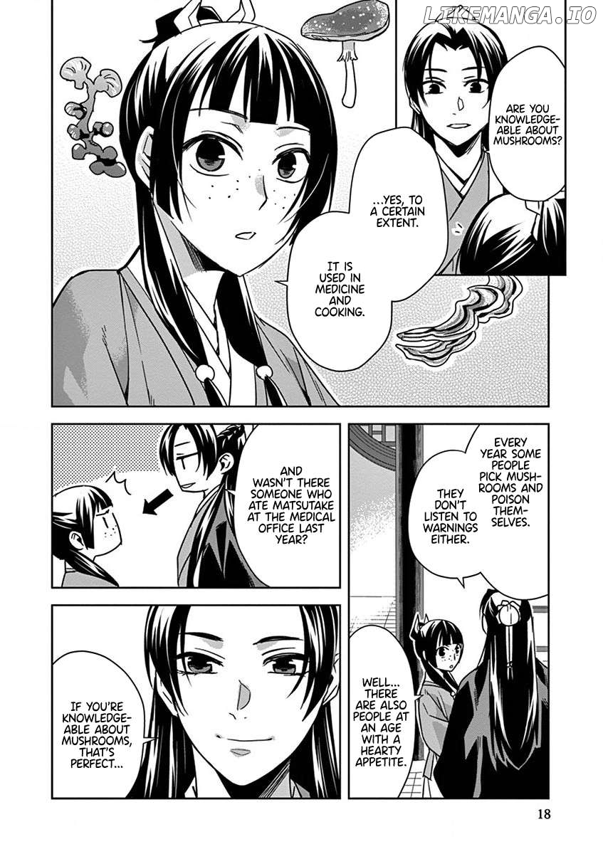 Kusuriya no Hitorigoto - Maomao no Koukyuu Nazotoki Techou Chapter 34 - page 18