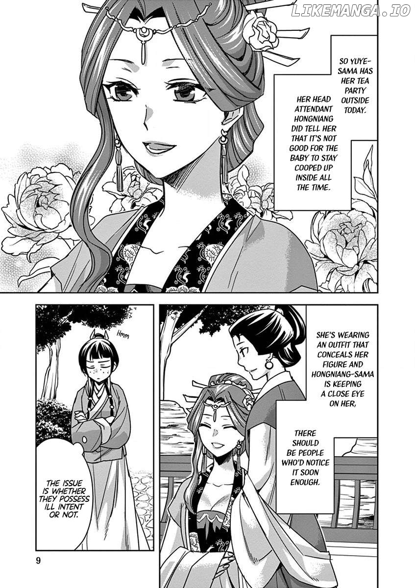 Kusuriya no Hitorigoto - Maomao no Koukyuu Nazotoki Techou Chapter 34 - page 9
