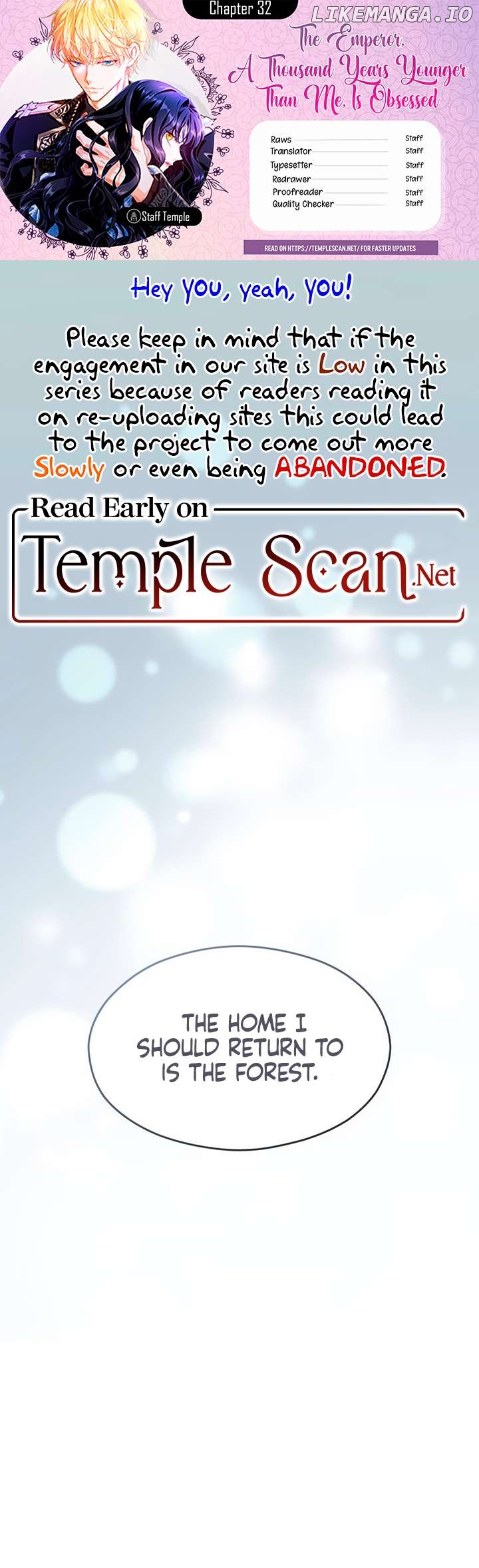 An Emperor 1000 Years Younger Than Me is Obsessed Chapter 32 - page 1