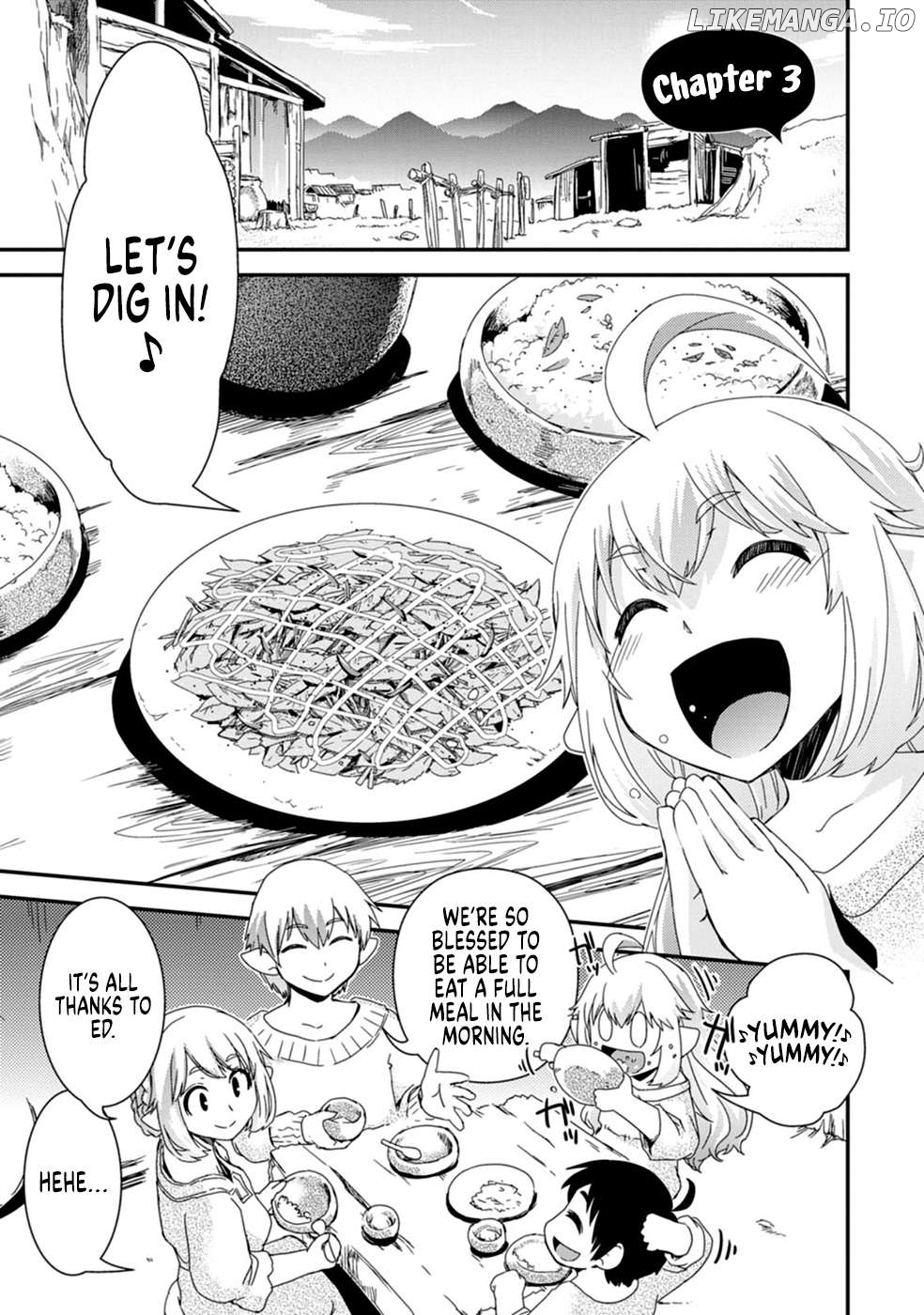 Isekai Tensei Slum Machi Kara No Nariagari – Saishuya Ryou Wo Shite Gohan Tabete Slow Life Surun Da Chapter 3 - page 1
