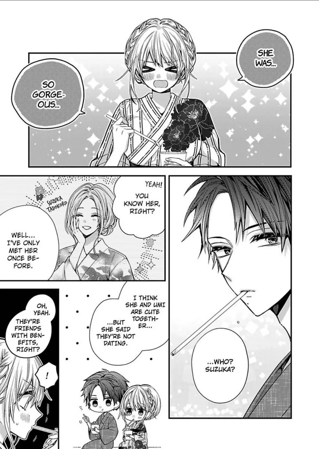Masuku Wo Totta Kanatakun Ha Etchi De Dekiai De Chotto Kuroi Chapter 11 - page 14