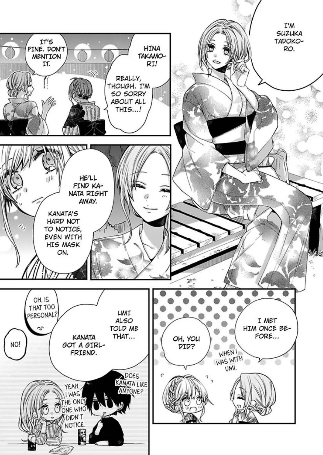 Masuku Wo Totta Kanatakun Ha Etchi De Dekiai De Chotto Kuroi Chapter 11 - page 4