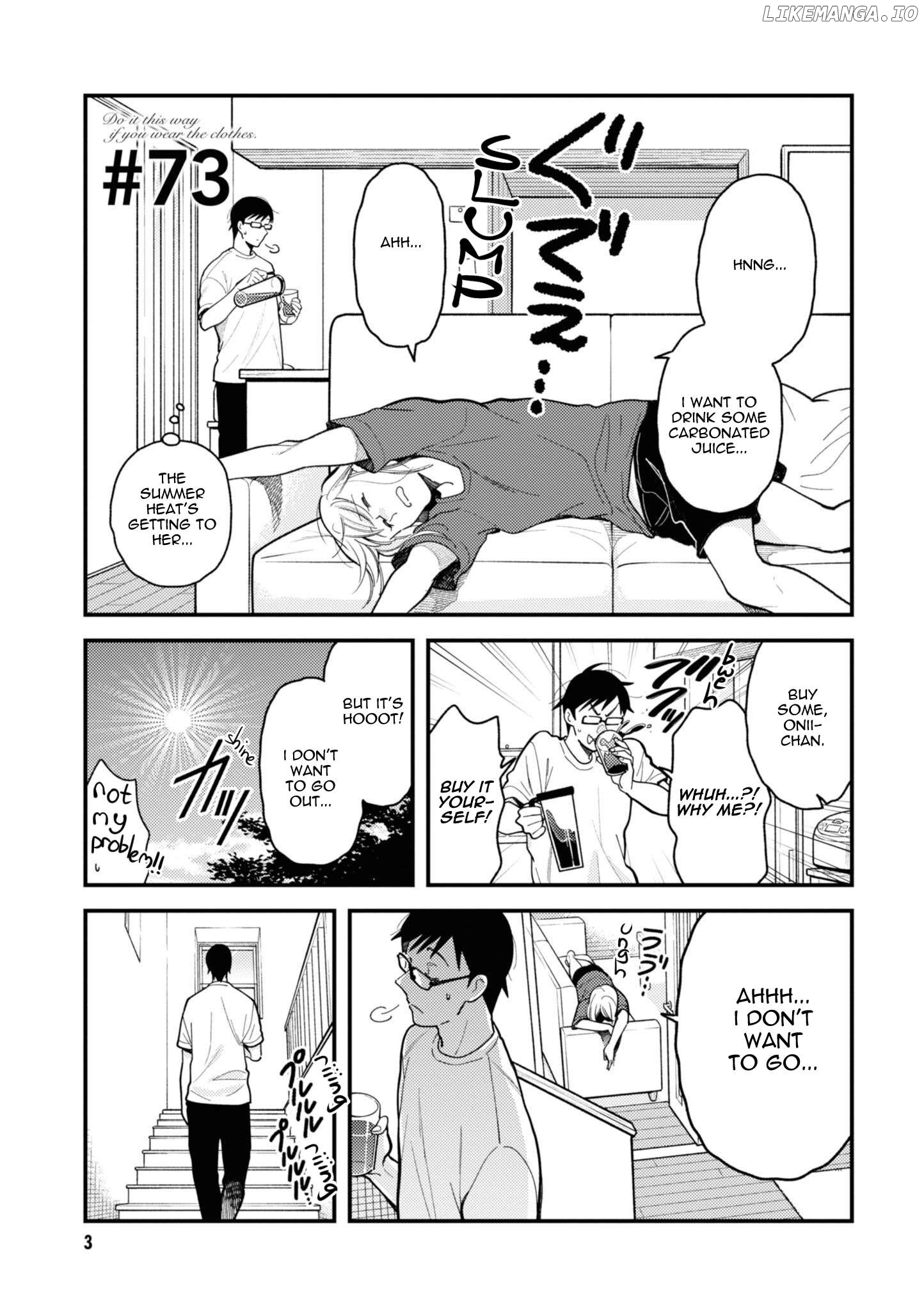 If You’re Gonna Dress Up, Do It Like This Chapter 73 - page 5