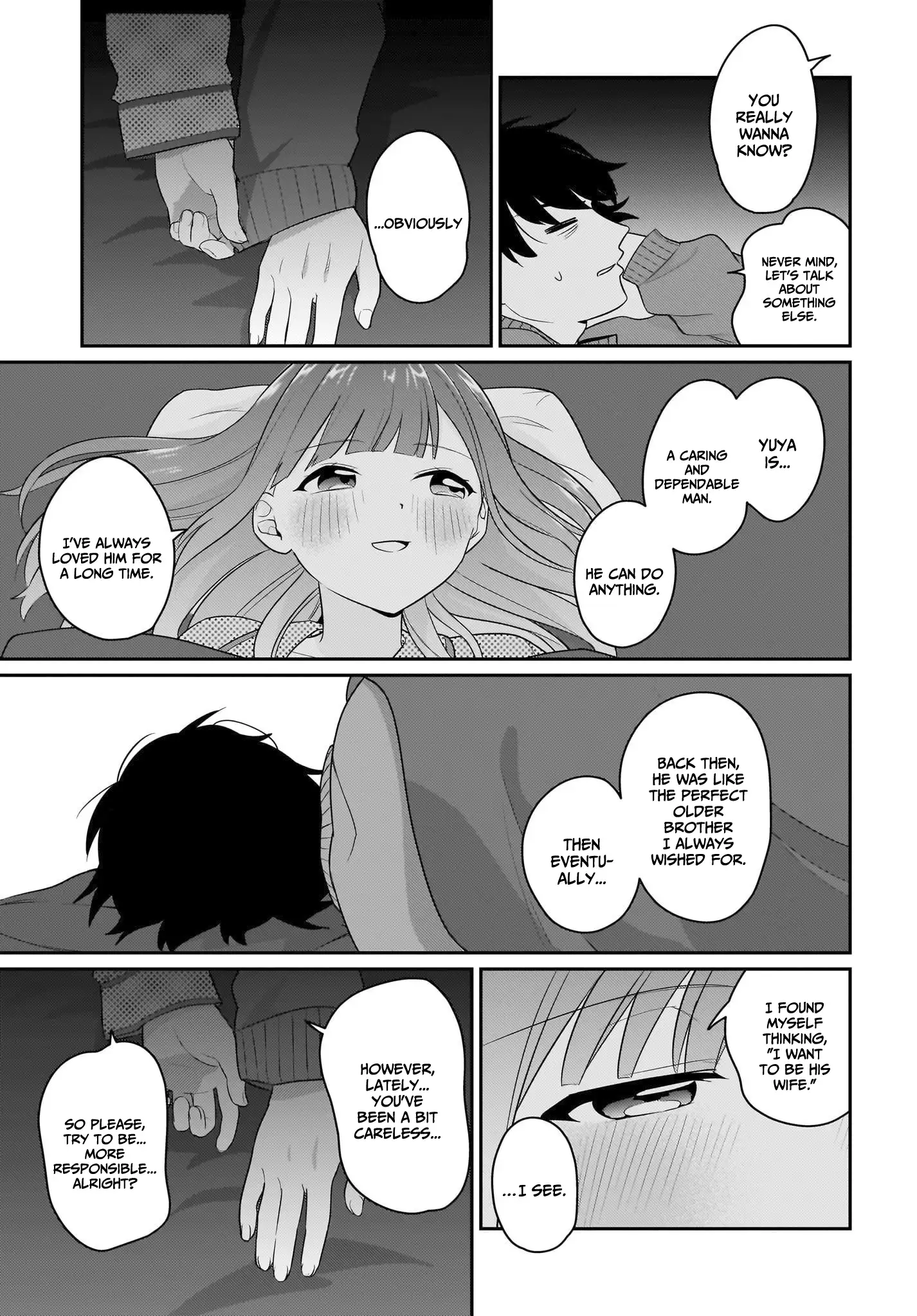 I, a Tired Office Worker, Start Living Together with a Beautiful Highschool Girl whom I Met Again After 7 Years Chapter 4 - page 22
