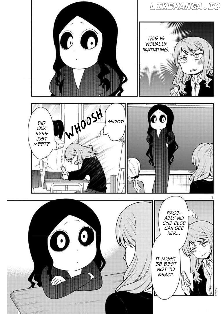 There's A Ghost Behind That Gyaru Chapter 45 - page 5