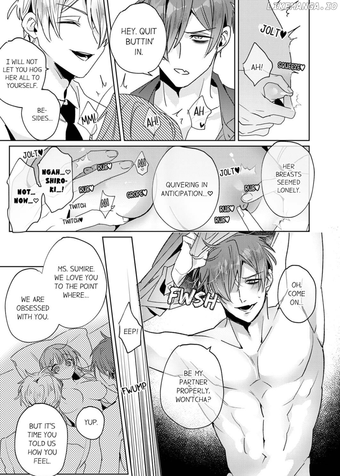 Obsessed Twins and a Female Sink in Copulation ~Which Do You Choose to Love?~ Chapter 8 - page 15