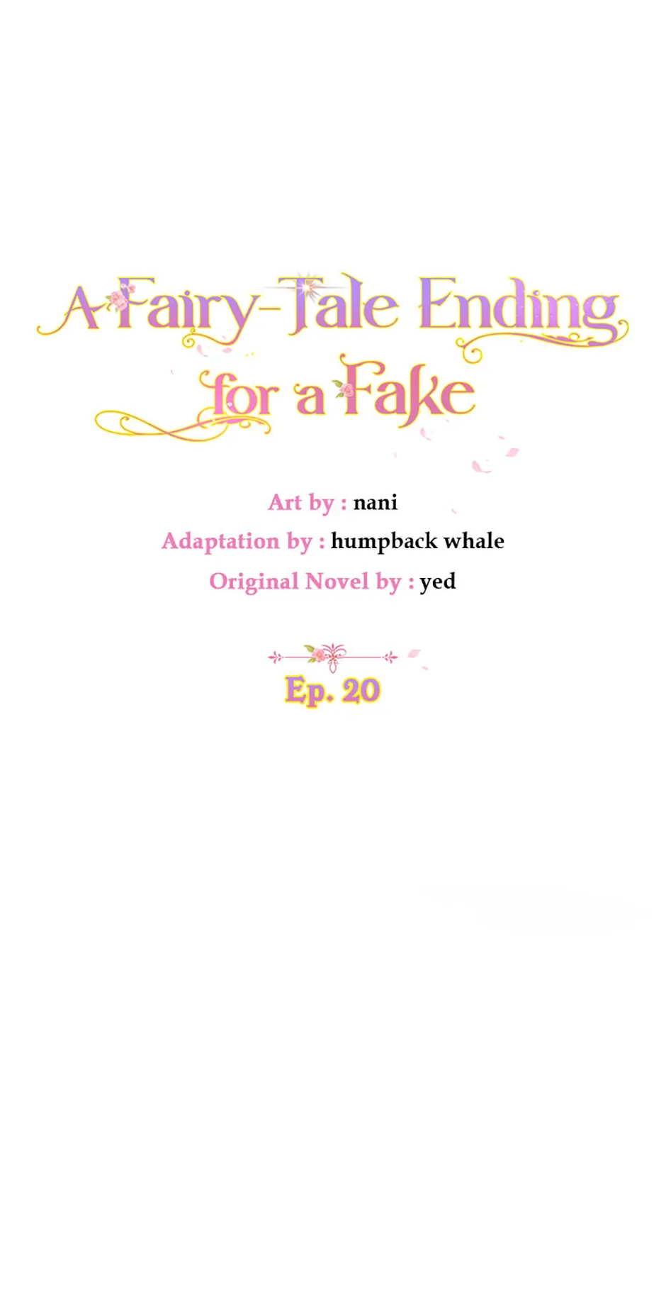 A Fairy-Tale Ending for a Fake Chapter 20 - page 20