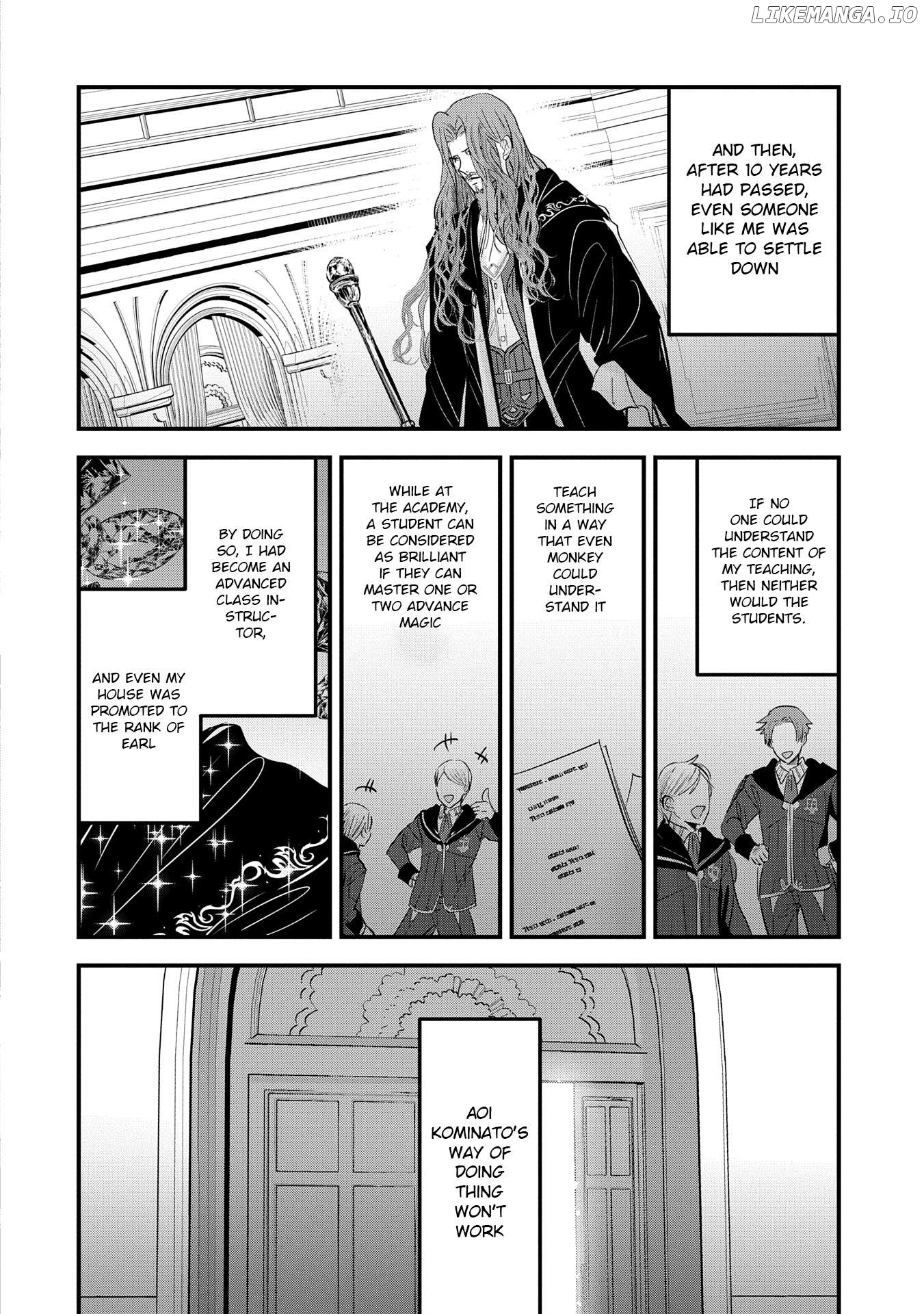 Isekai Teni shite Kyoushi ni natta ga, Majo to Osorerareteiru Ken - Aoi-sensei no Gakuen Funtou Nisshi Chapter 12 - page 13